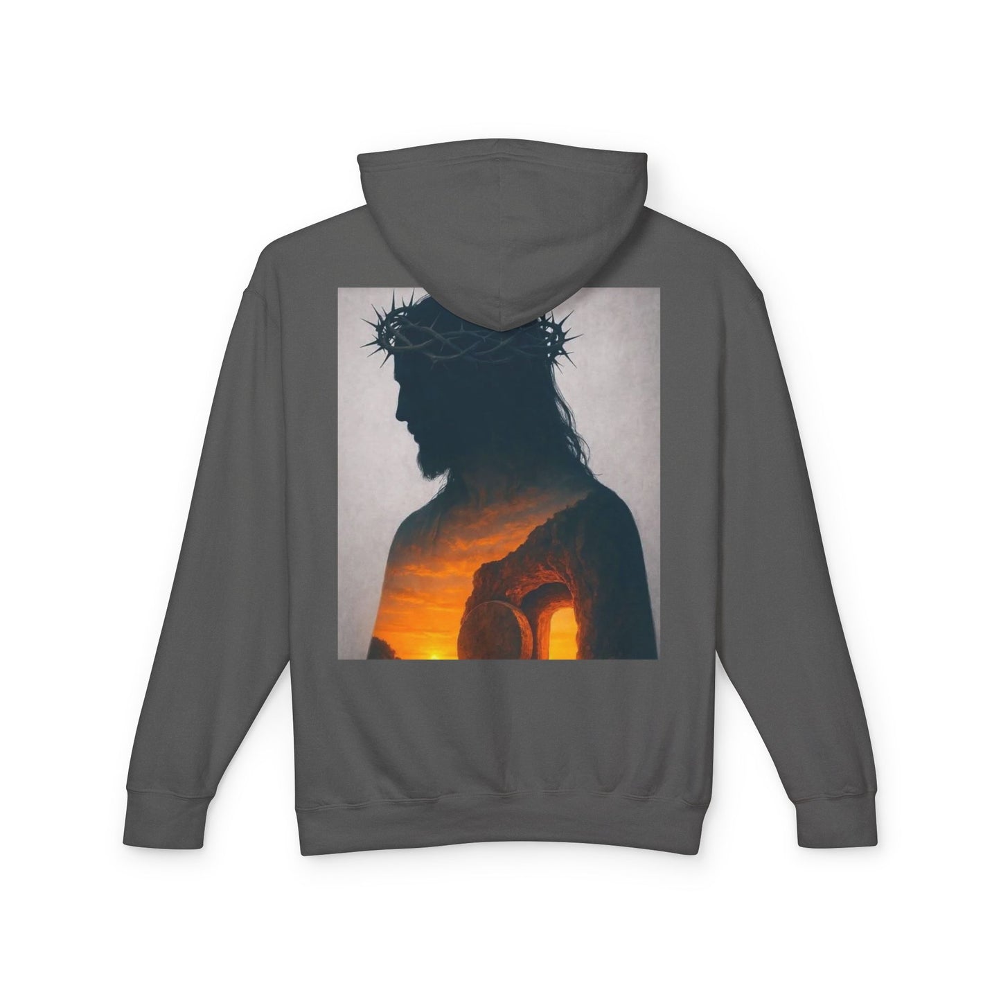 Jesus is king resurrection power hoodie