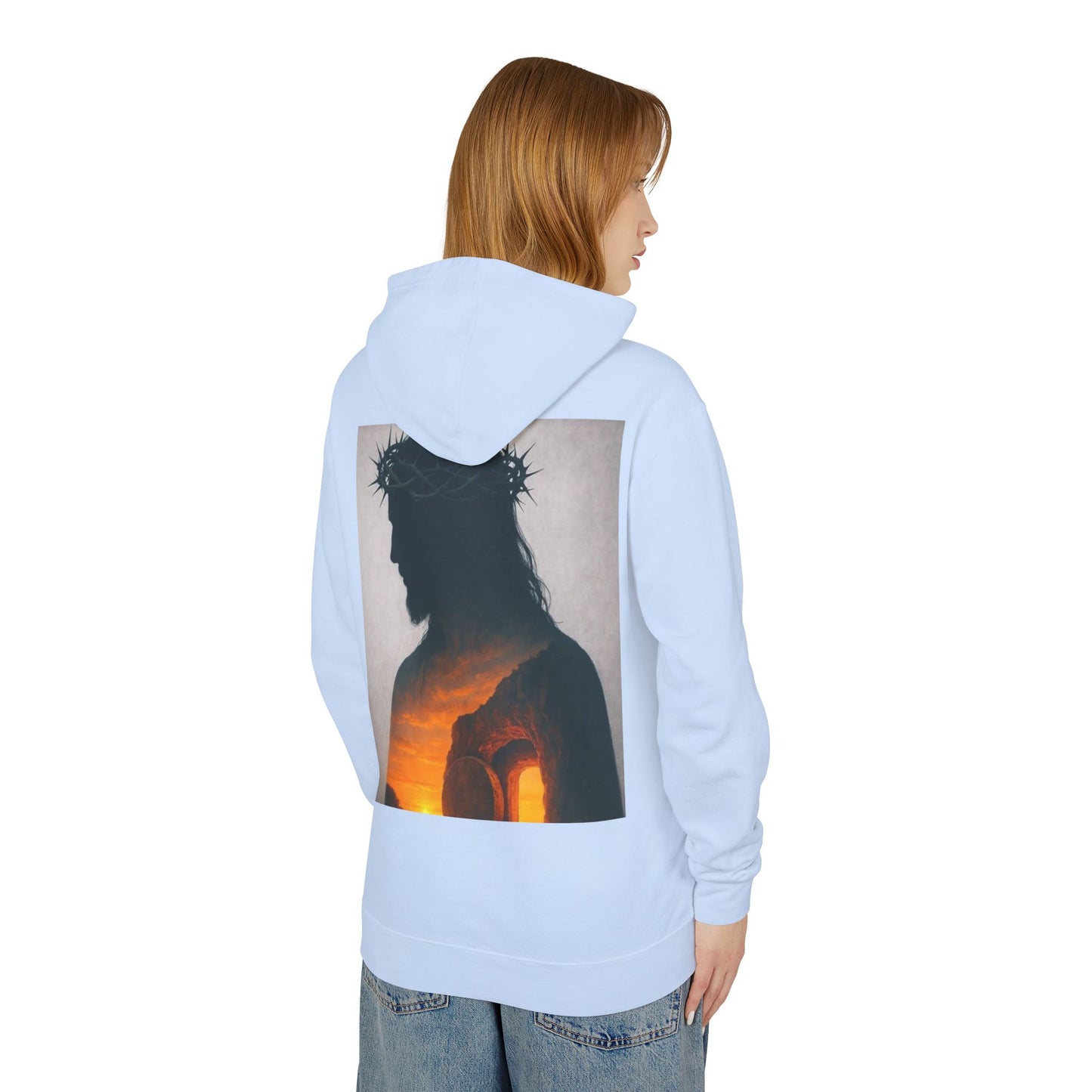 Jesus is king resurrection power hoodie