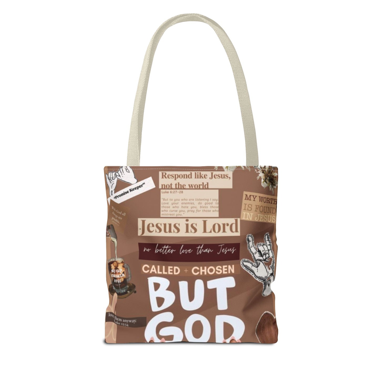 Inspirational Christian Tote Bag - 'Jesus is Lord' Design