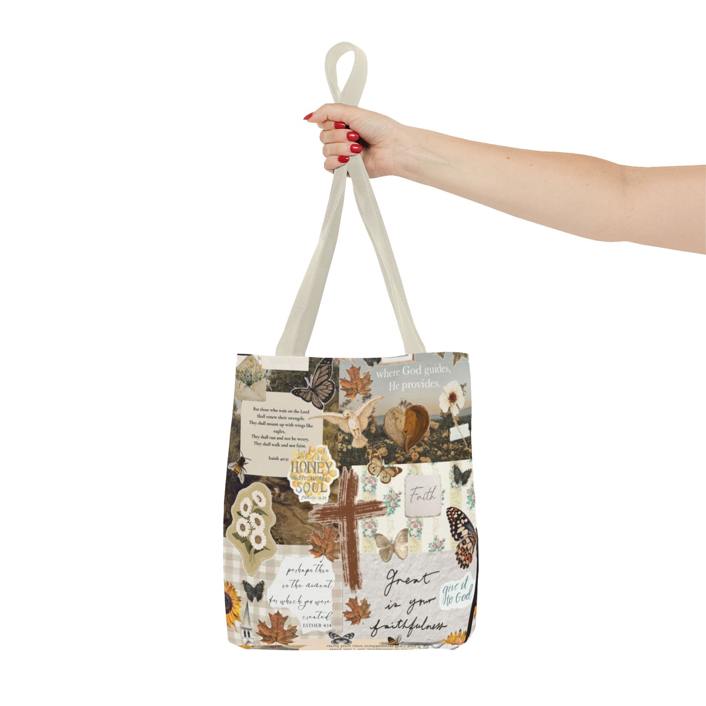Inspirational Tote Bag for Faith and Hope