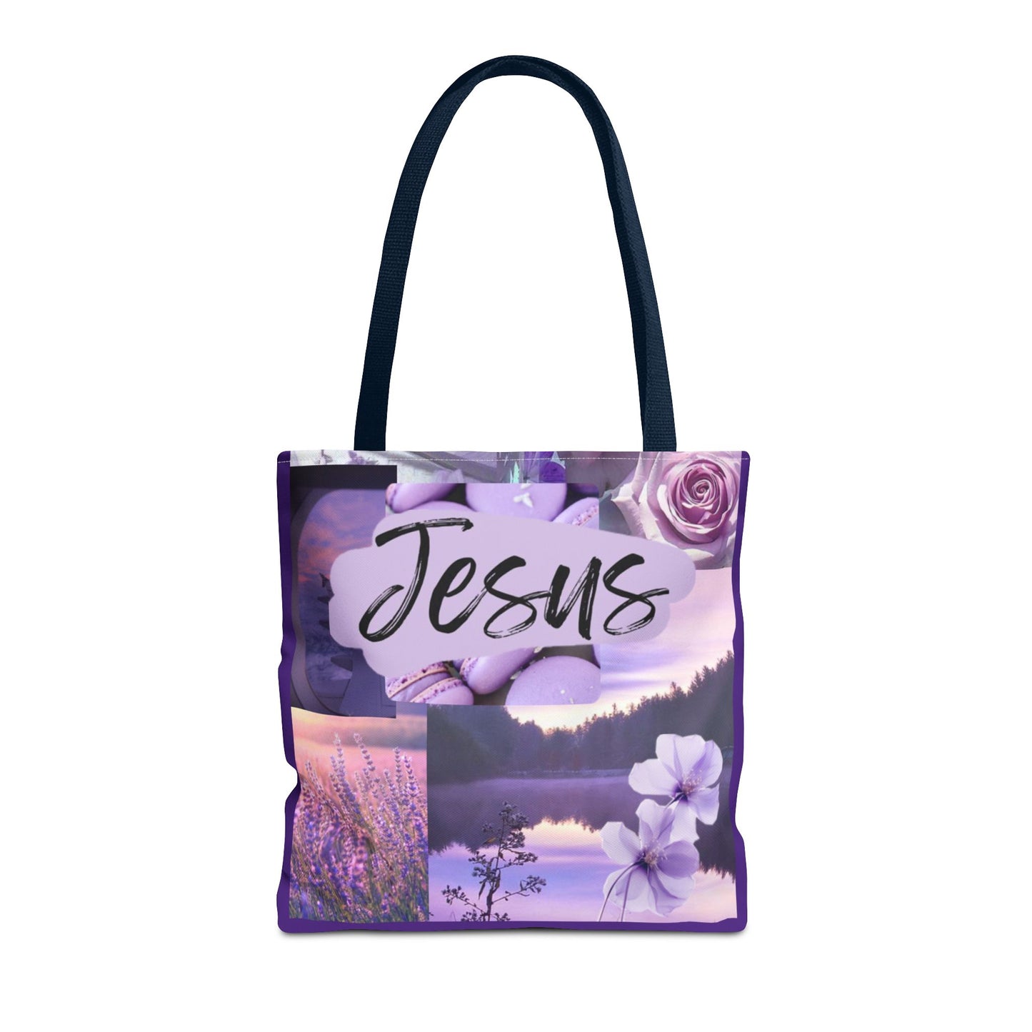 Jesus totes, calm, covered, and centered