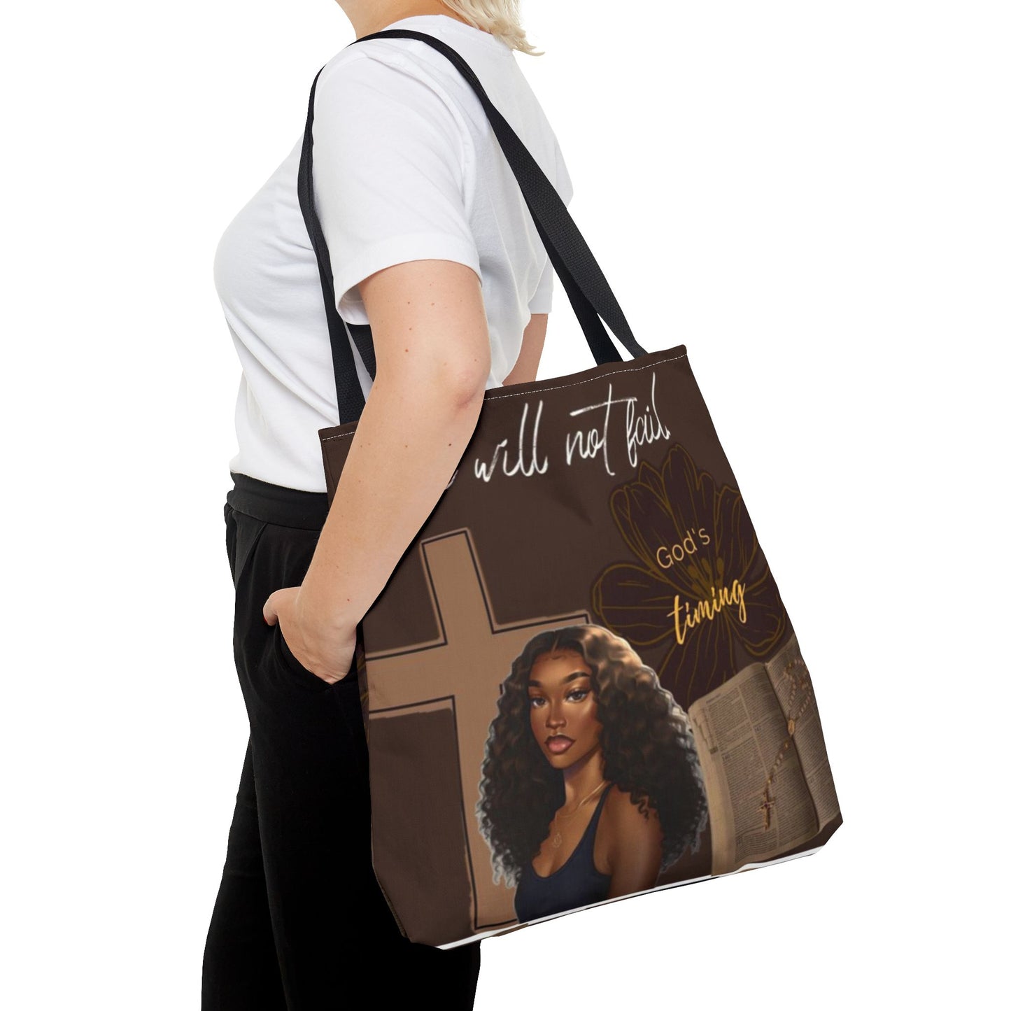 God is within her Tote Bag