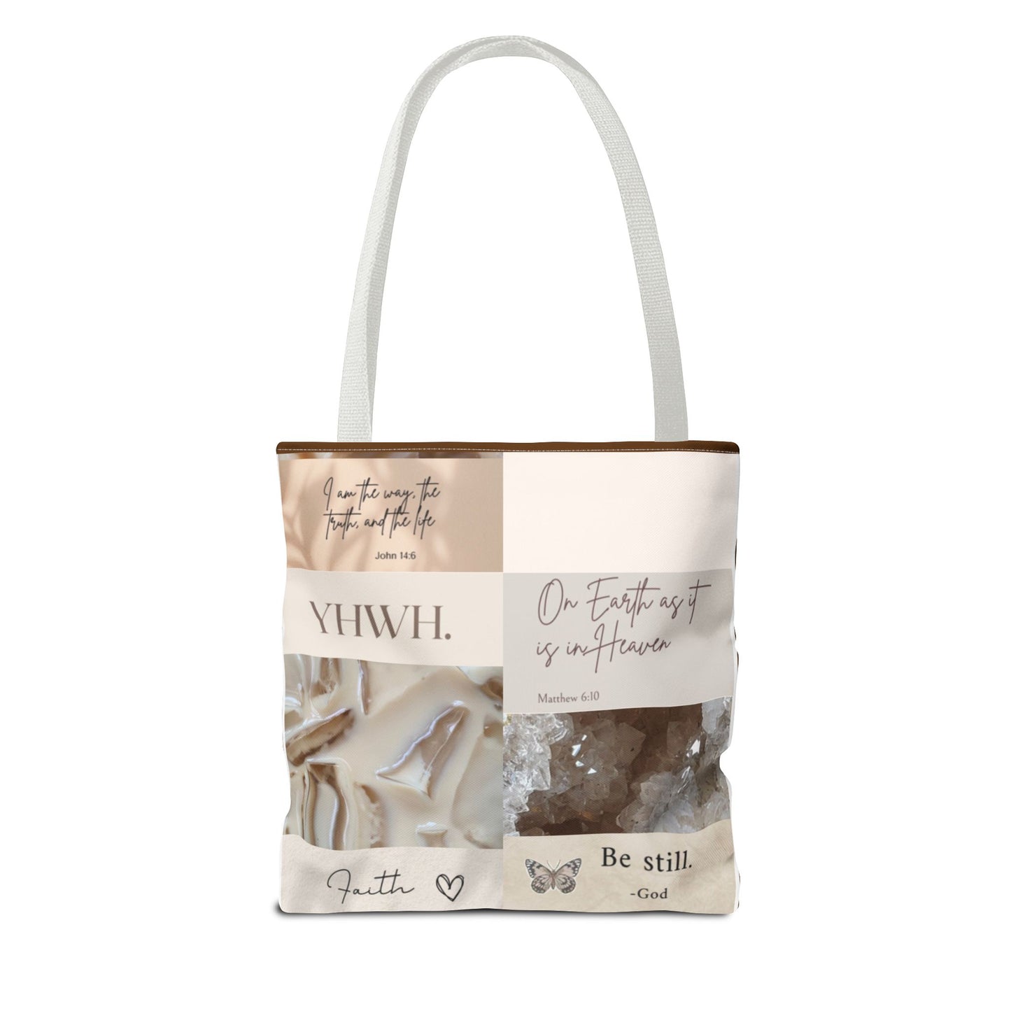 On earth as it is in heaven Tote Bag