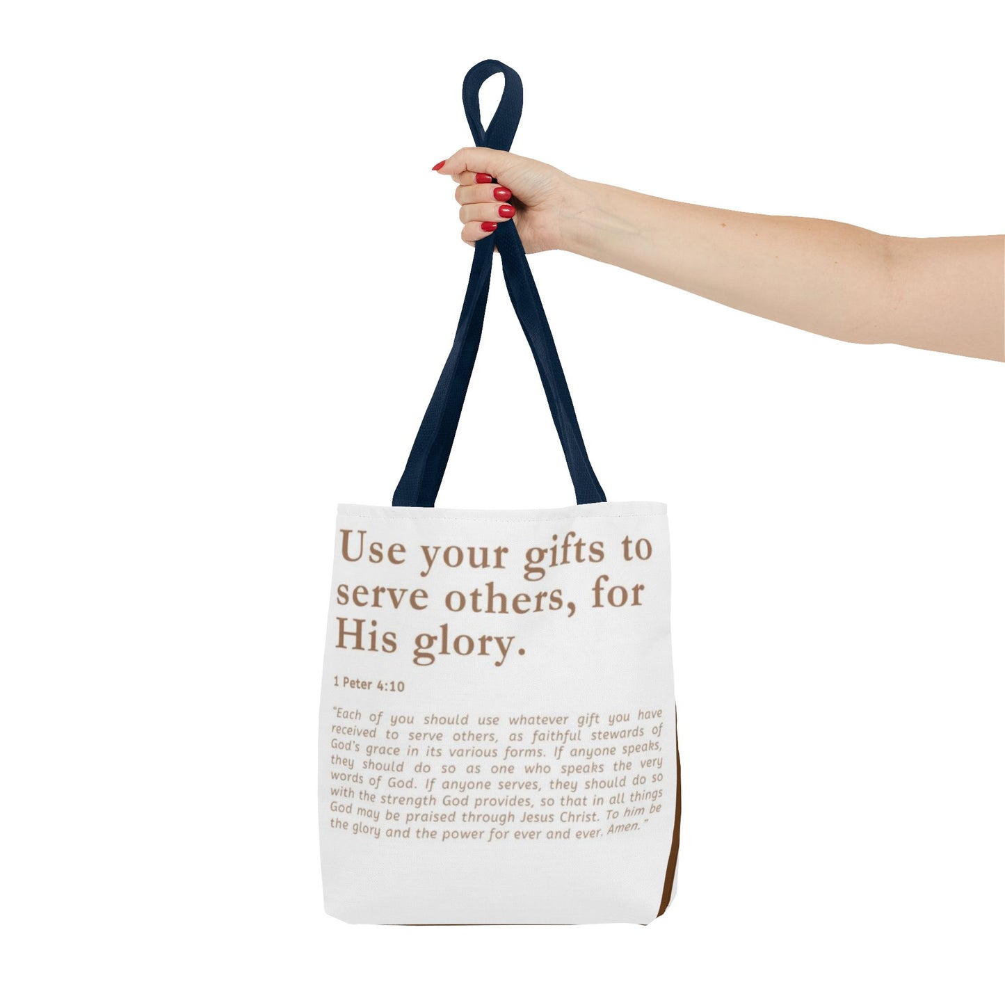 Inspiration Tote Bag - Use Your Gifts for His Glory