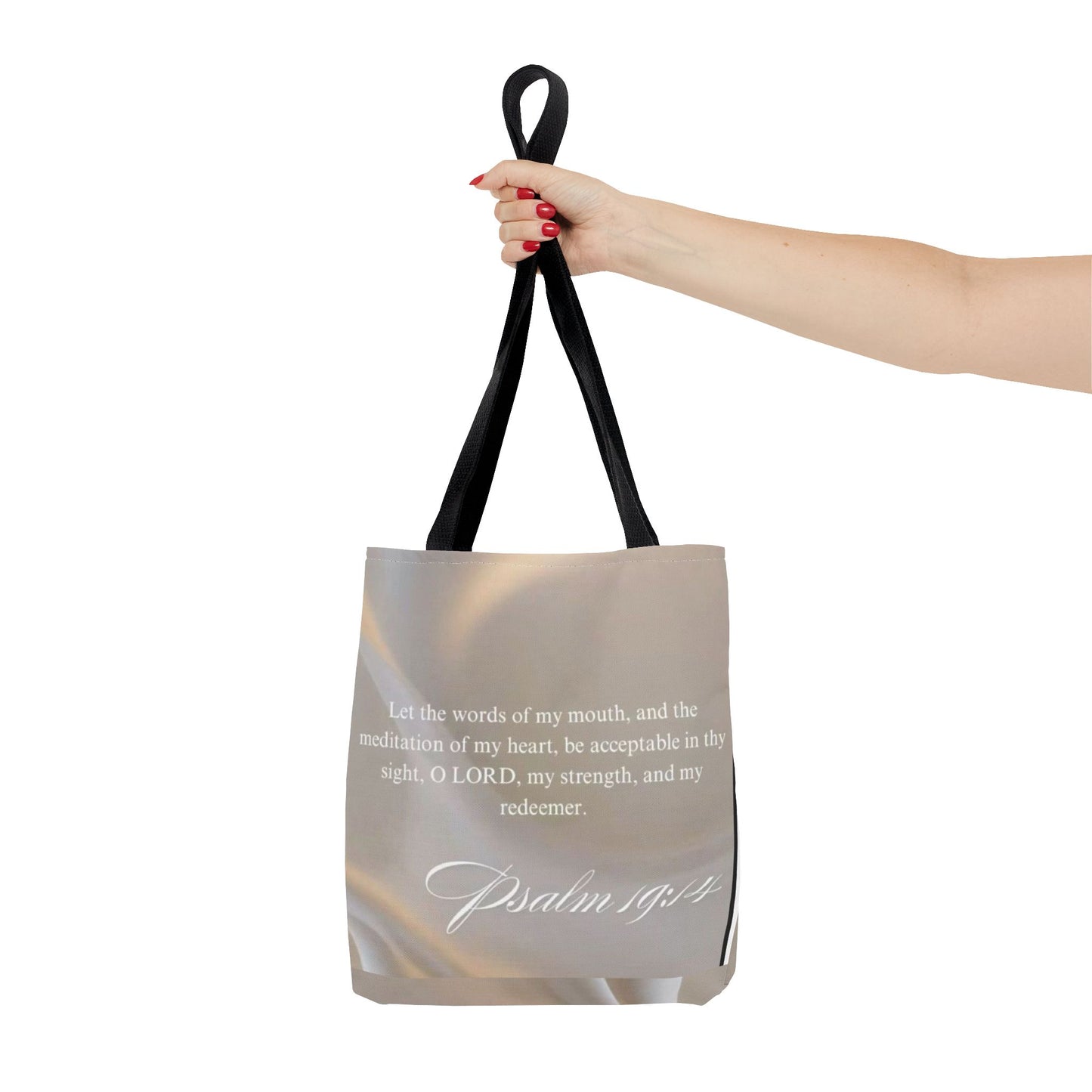 Meditation of my heart scripture Tote Bag psalm 19:14