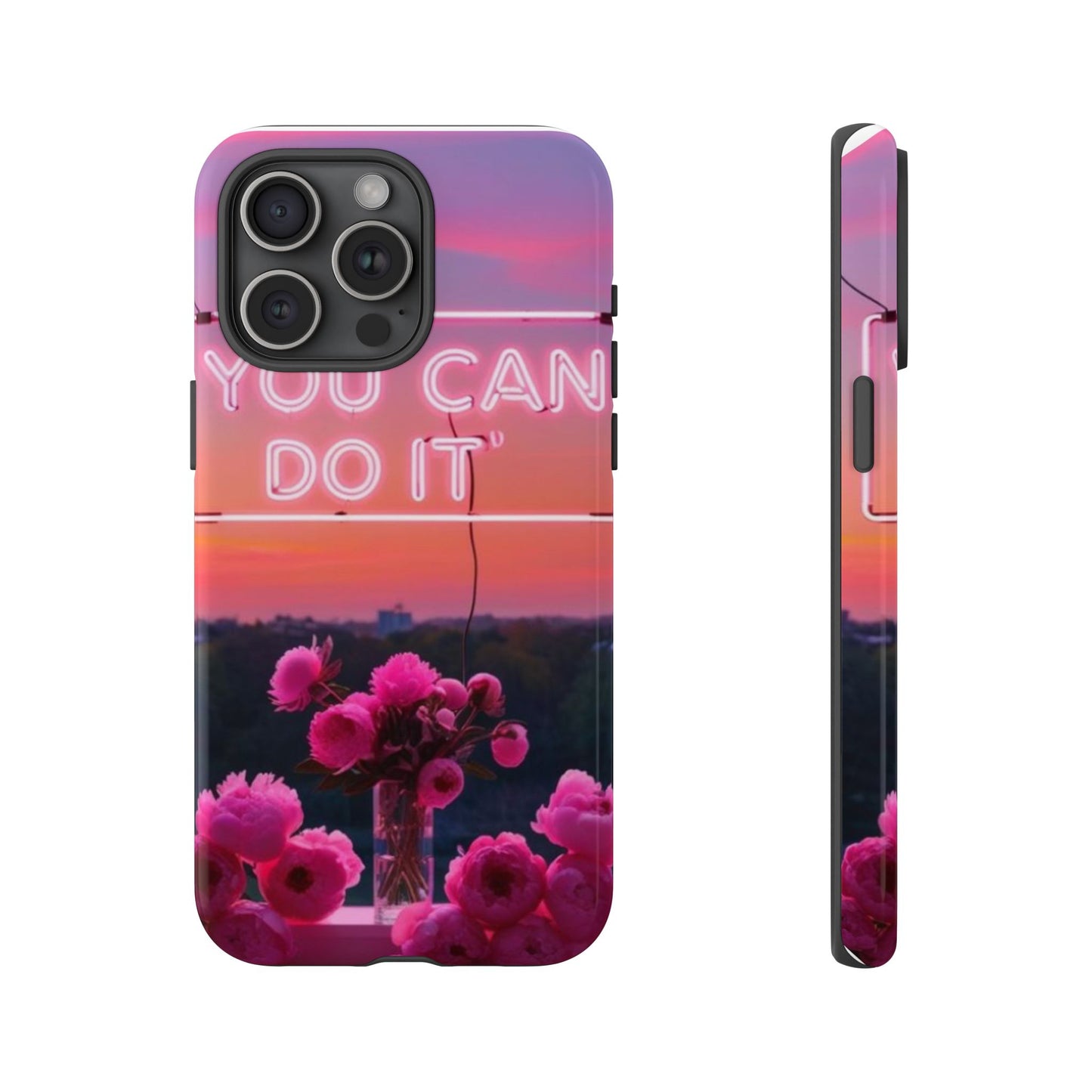 You can do it phone case bold words, soft strength