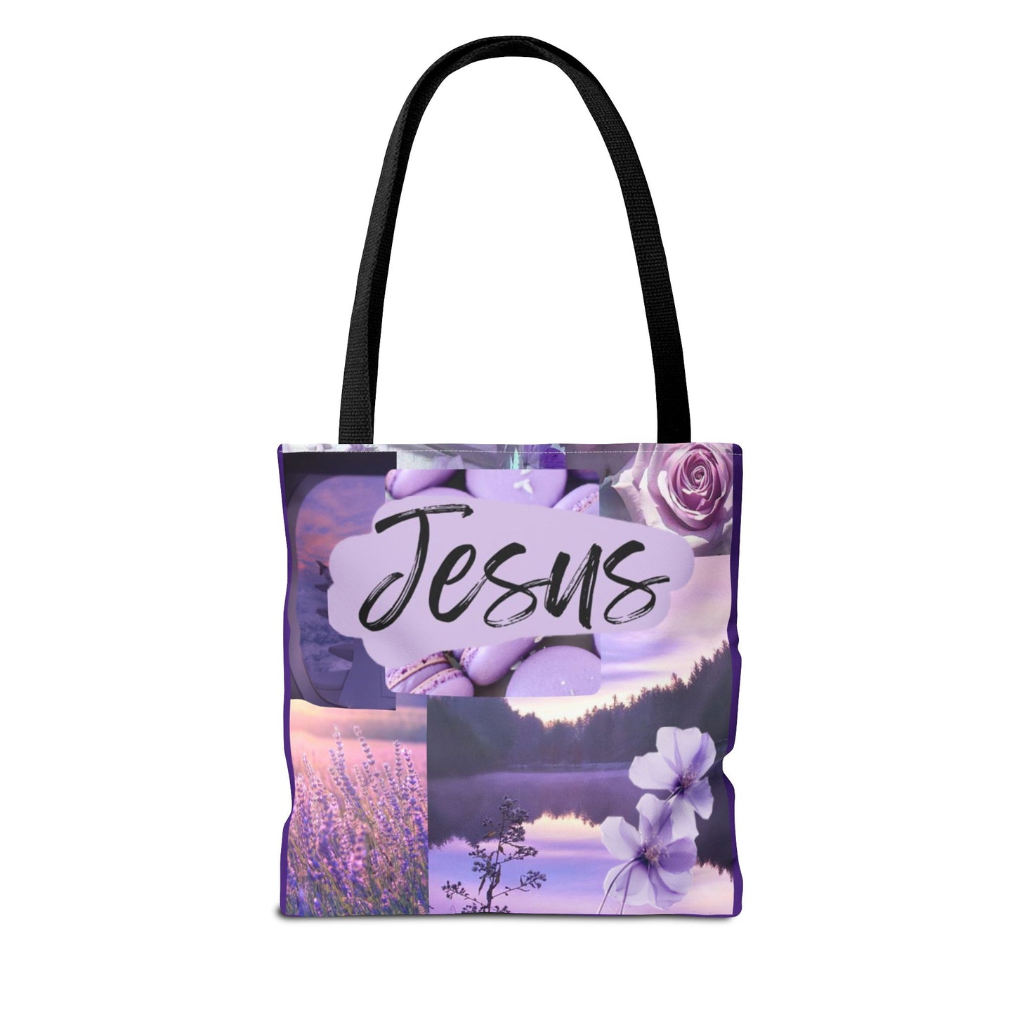 Jesus totes, calm, covered, and centered