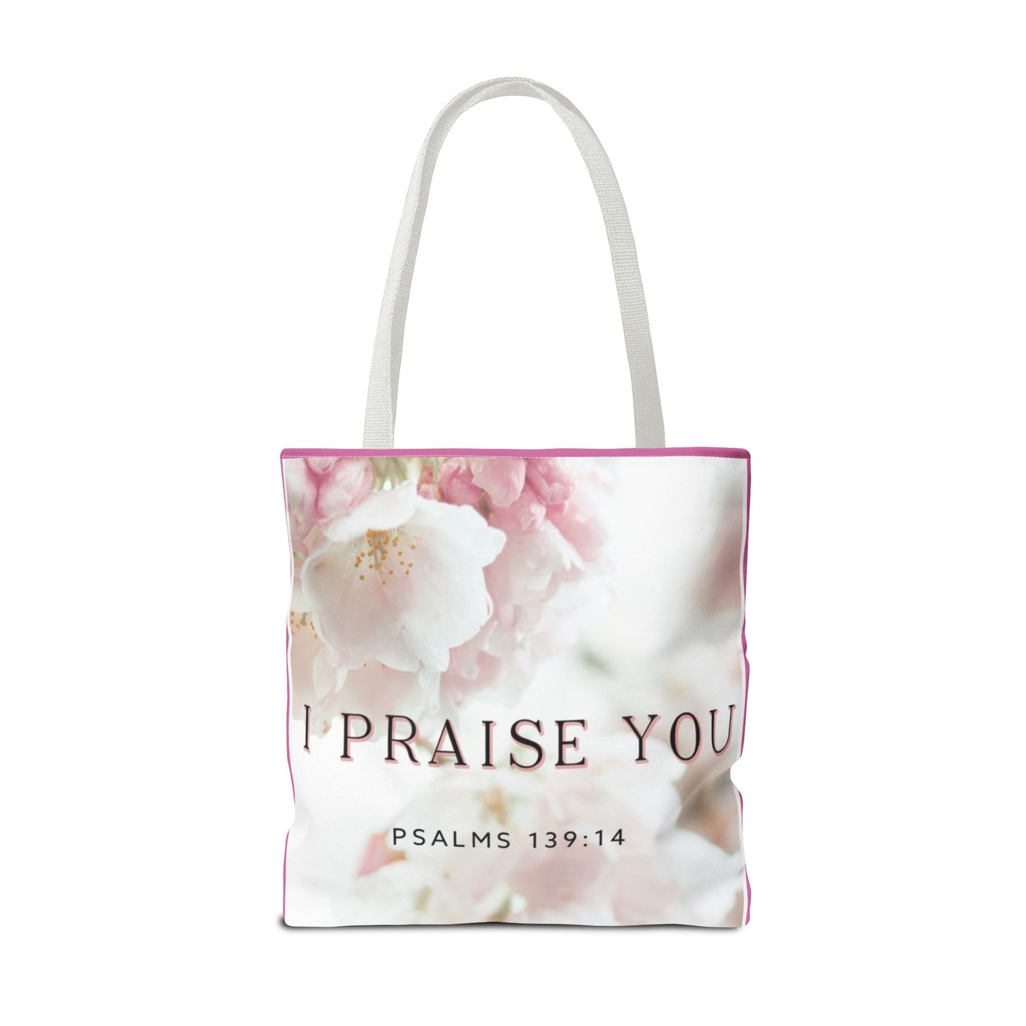 I praise you Tote Bag psalm 139:14