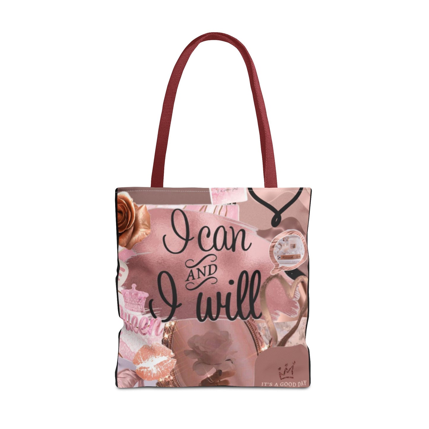 I can, and I will tote confidence in every step