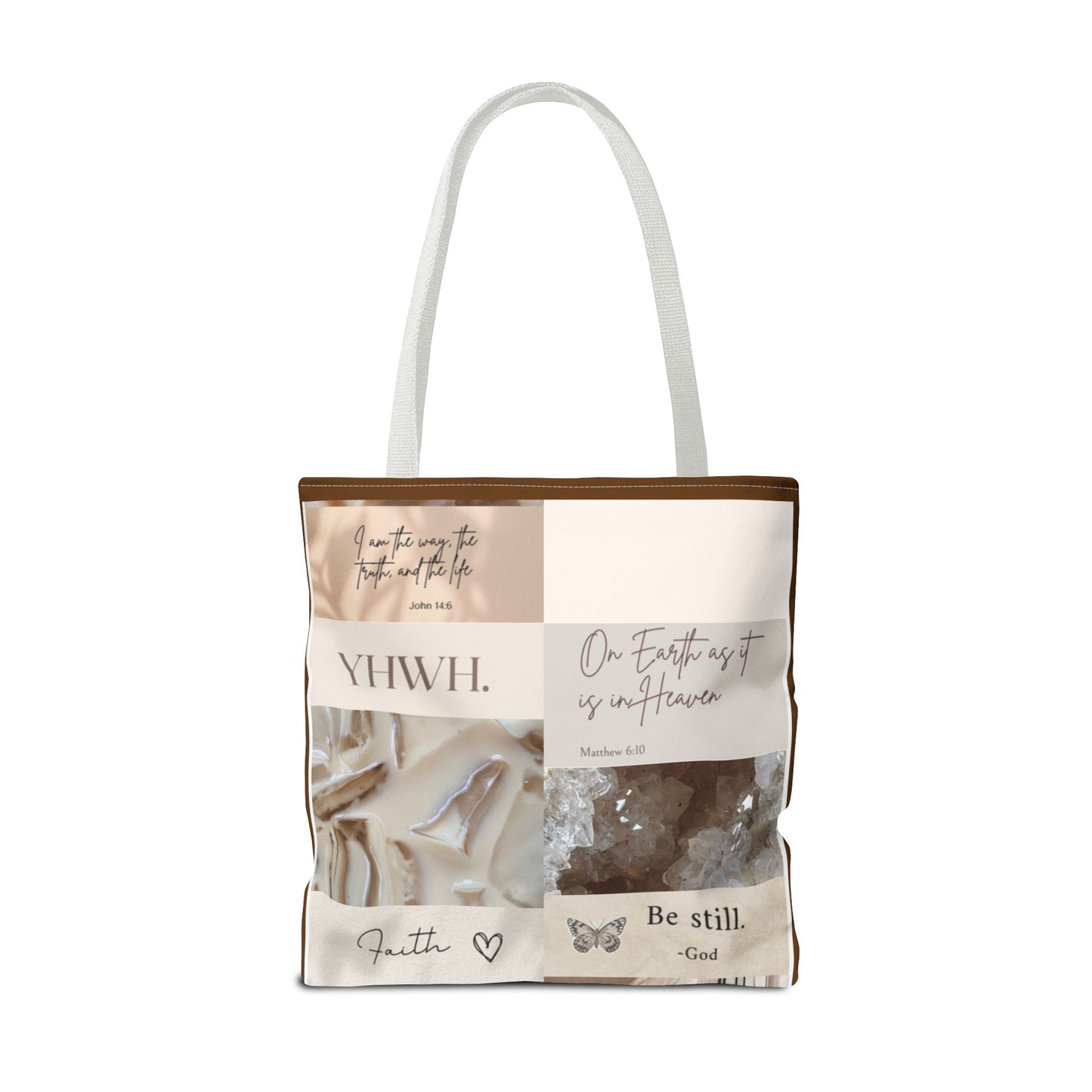 On earth as it is in heaven Tote Bag