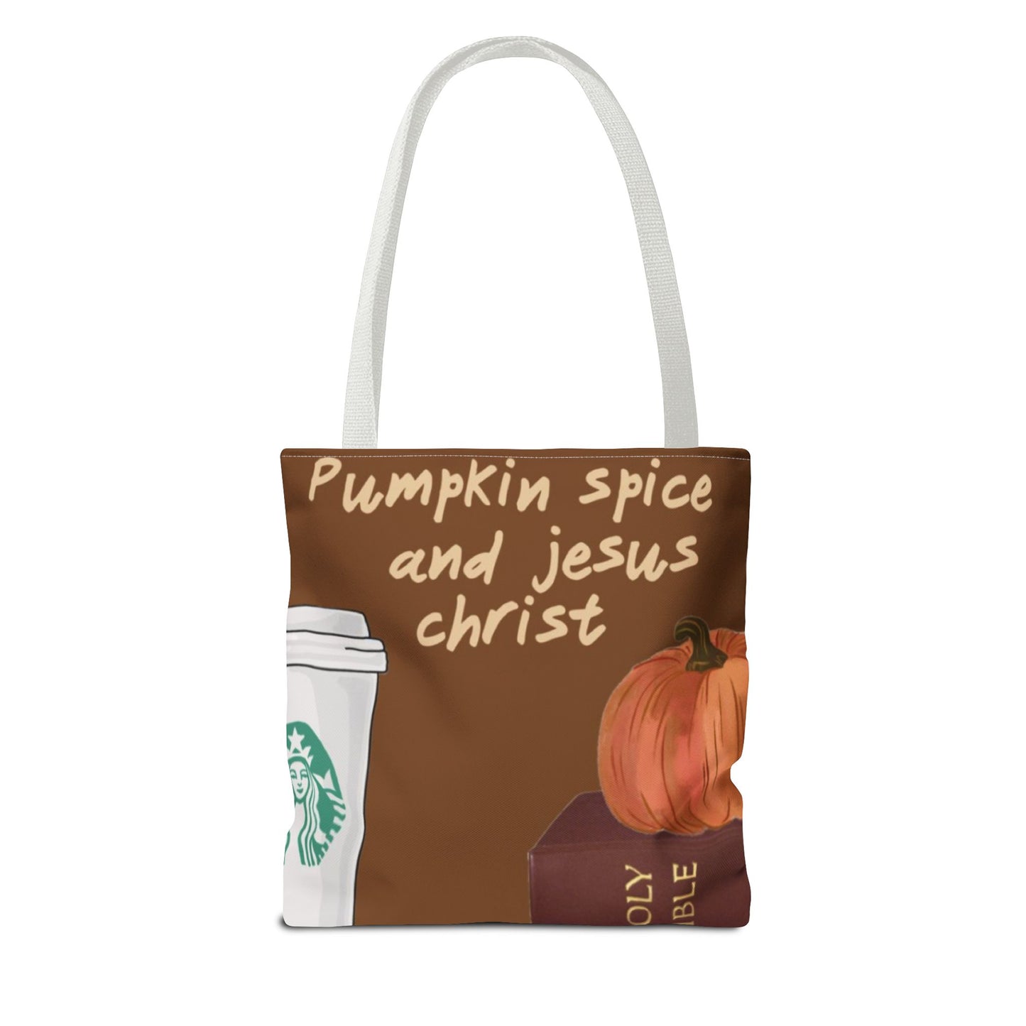 Pumpkin Spice Tote Bag - Cozy Fall Vibes