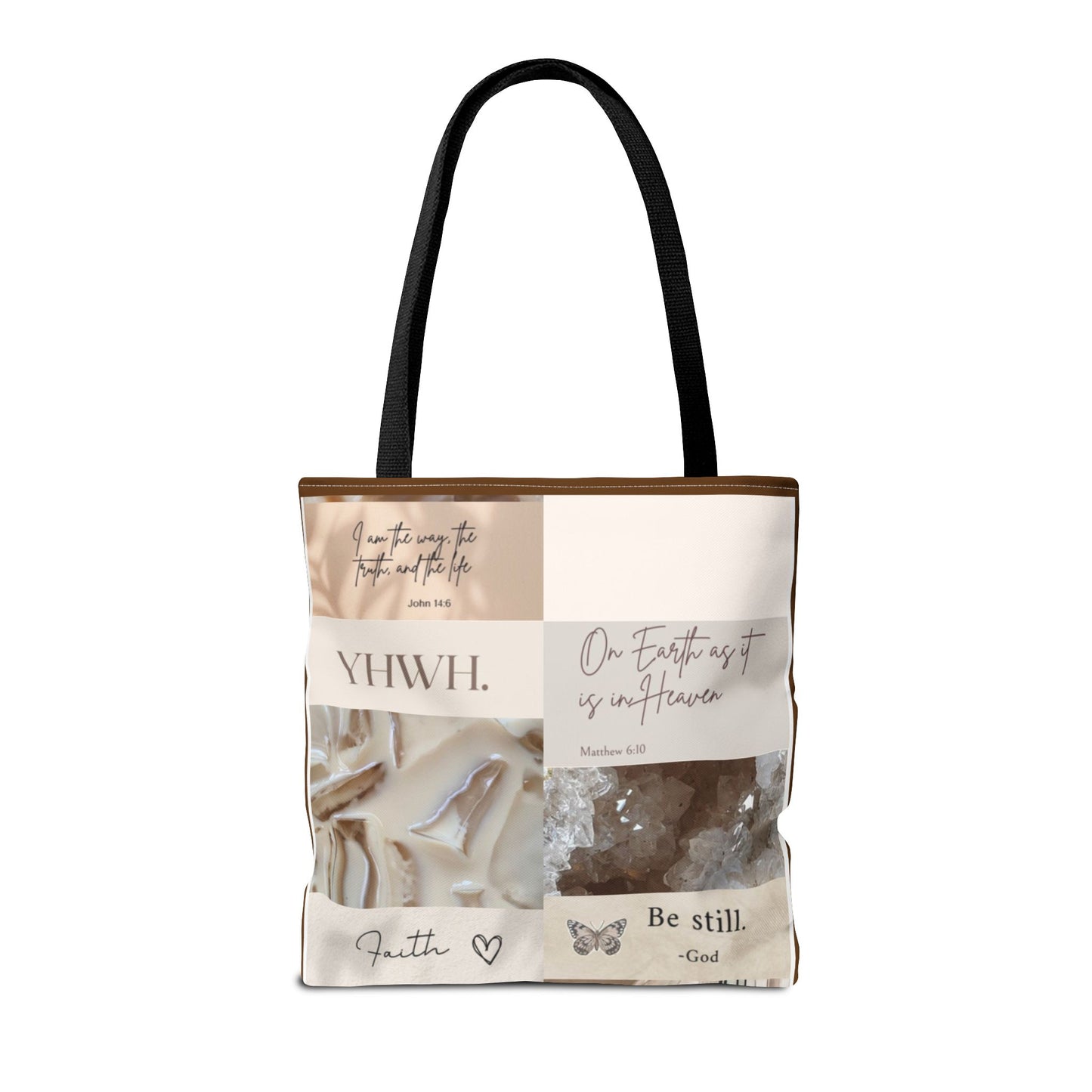 On earth as it is in heaven Tote Bag