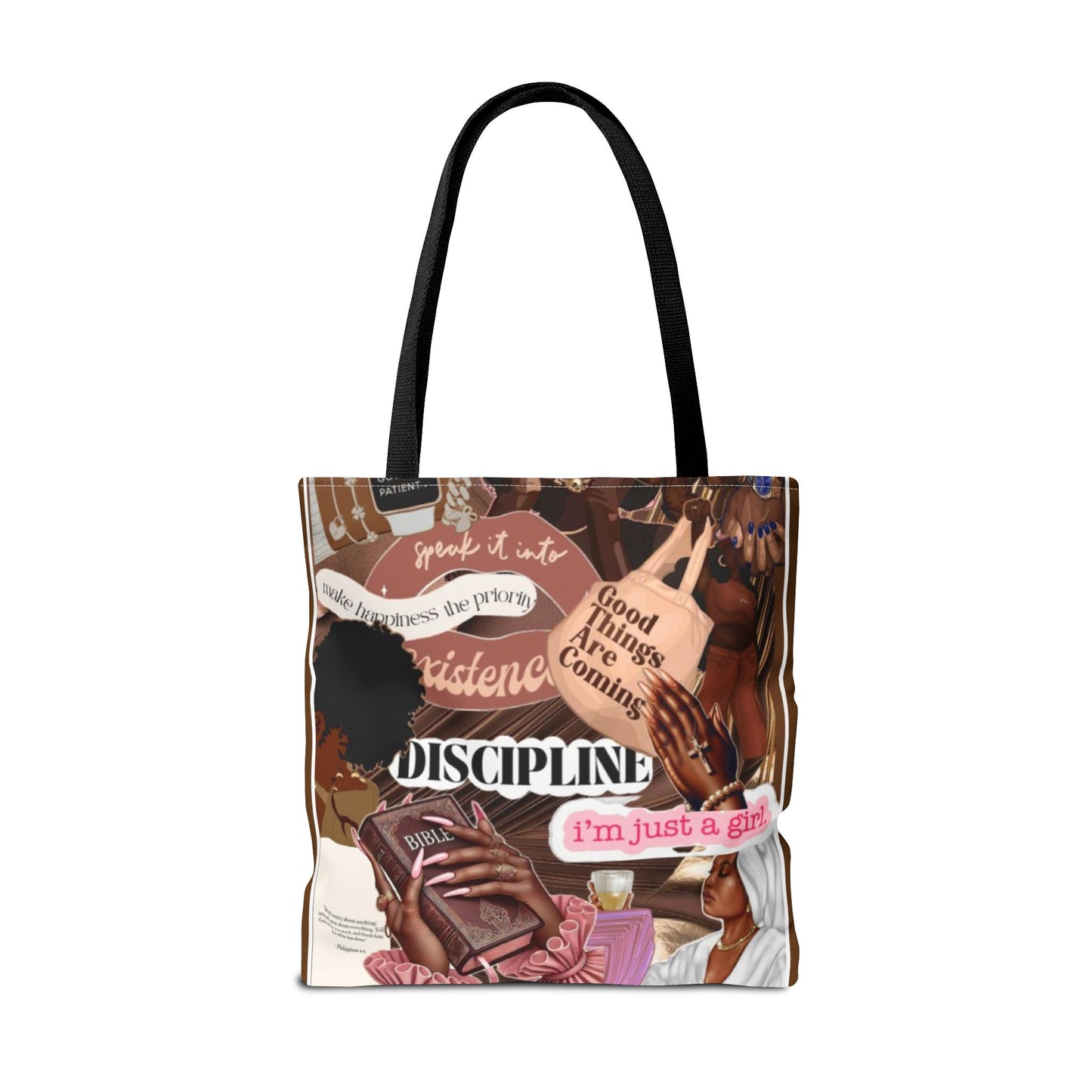 Empowerment Tote Bag - Discipline & Inspiration
