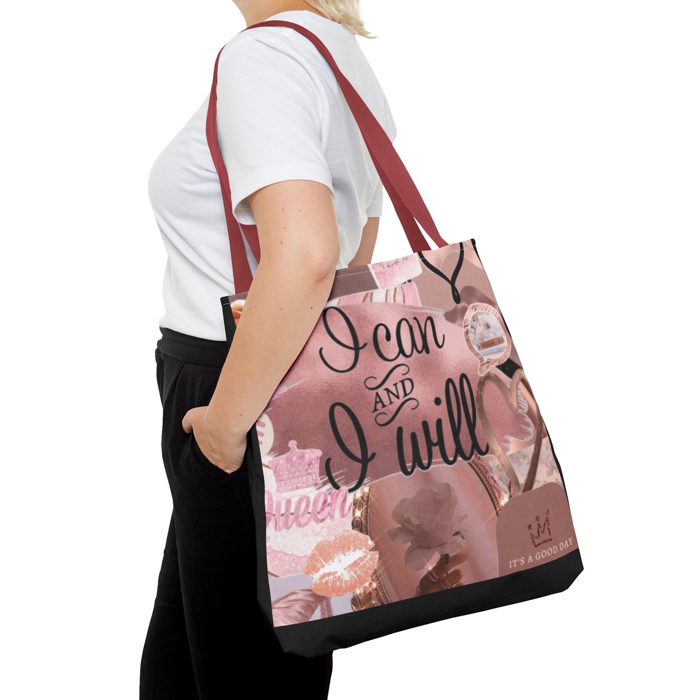 I can, and I will tote confidence in every step