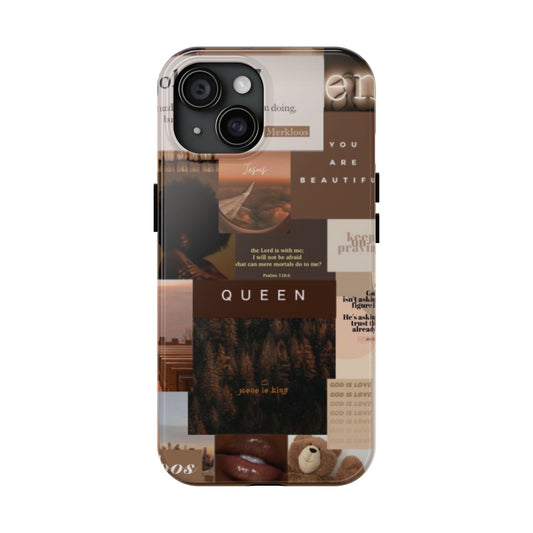 Jesus is King phone case identity, trust and power and every hold