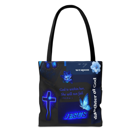 Inspirational Tote Bag for Christian Women - 'Daughter of God' Design