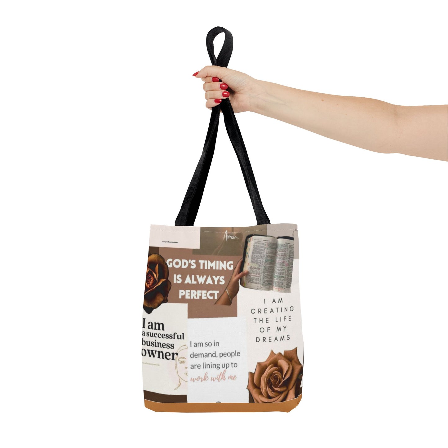 Inspirational Tote Bag for Goal-Driven Individuals