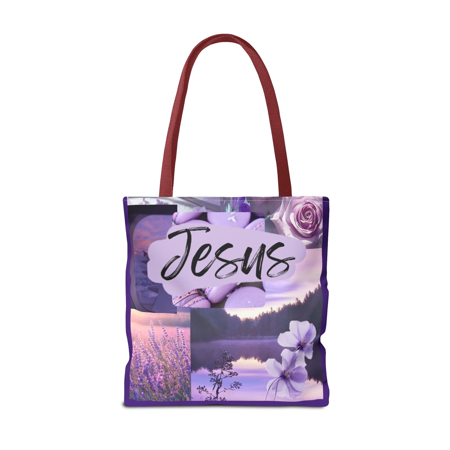 Jesus totes, calm, covered, and centered