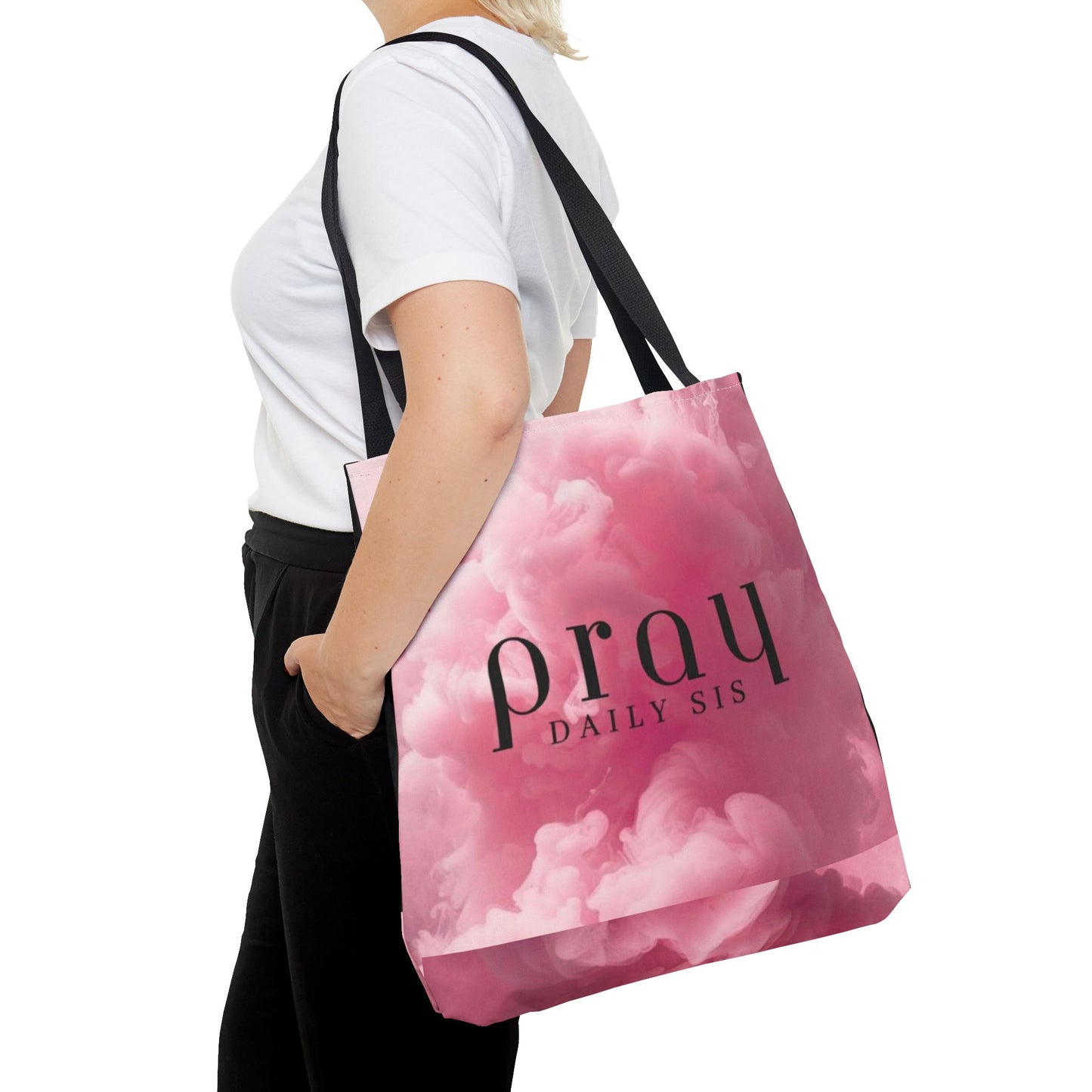 Pray daily sis Tote Bag