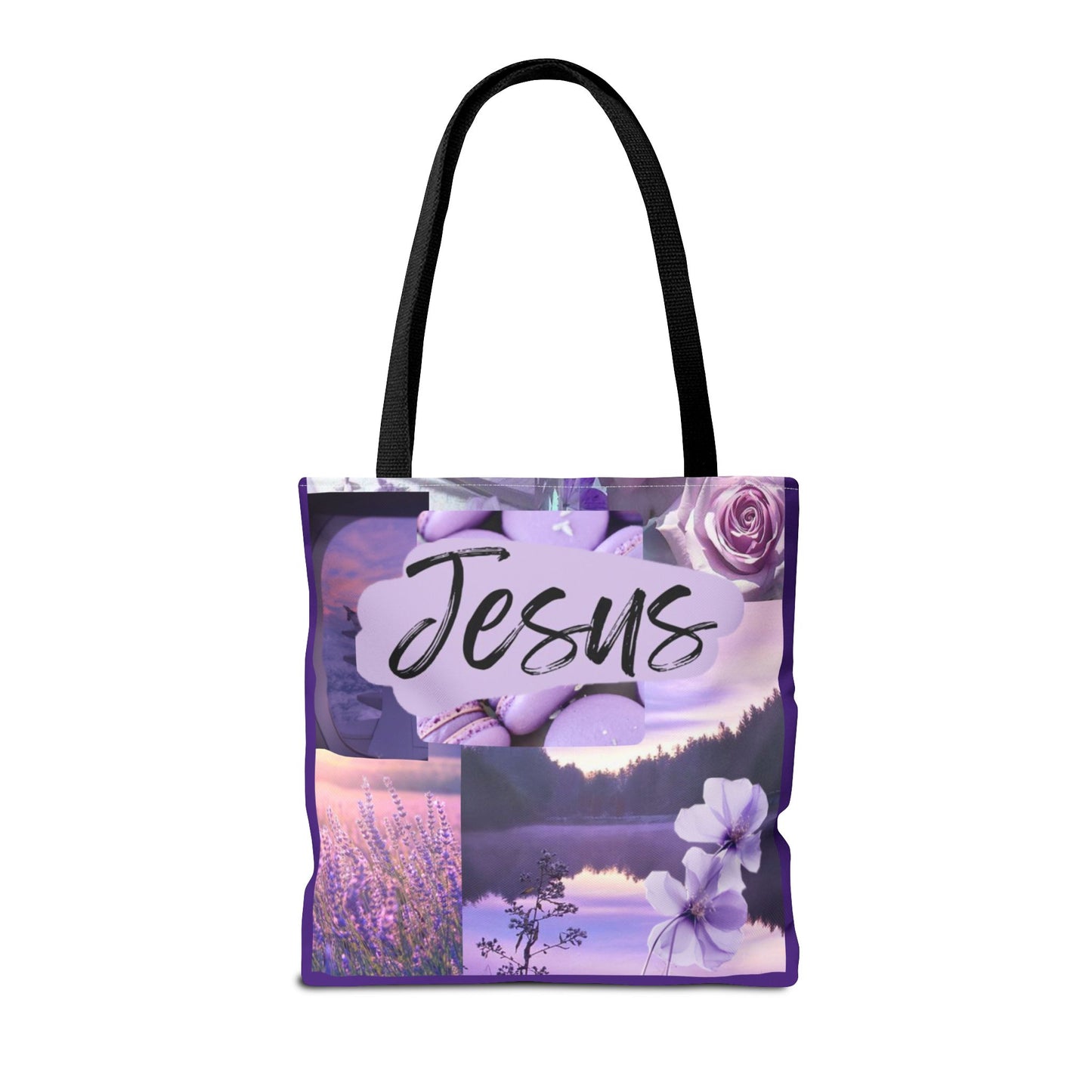 Jesus totes, calm, covered, and centered