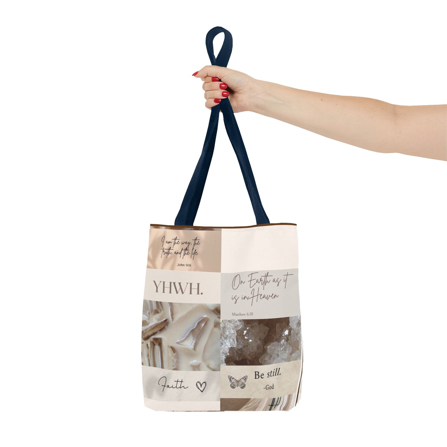 On earth as it is in heaven Tote Bag