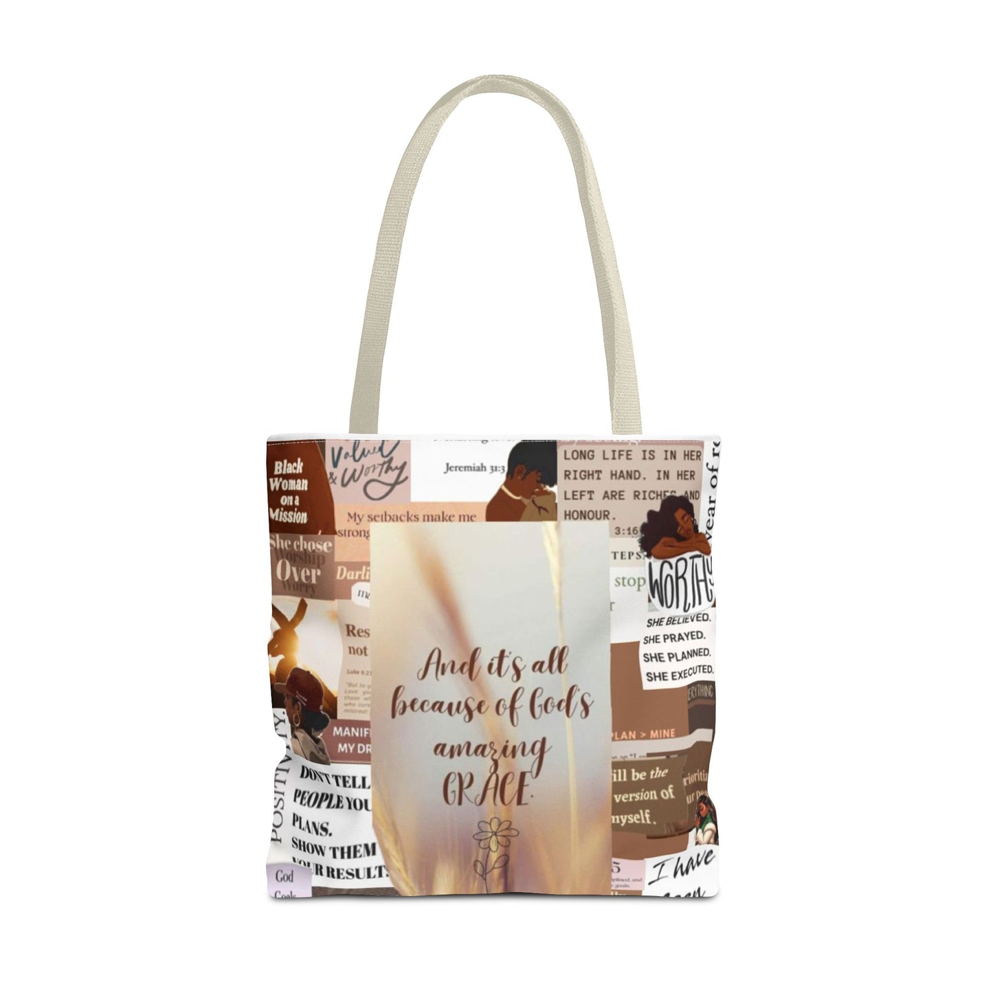 Gods amazing grace Tote Bag