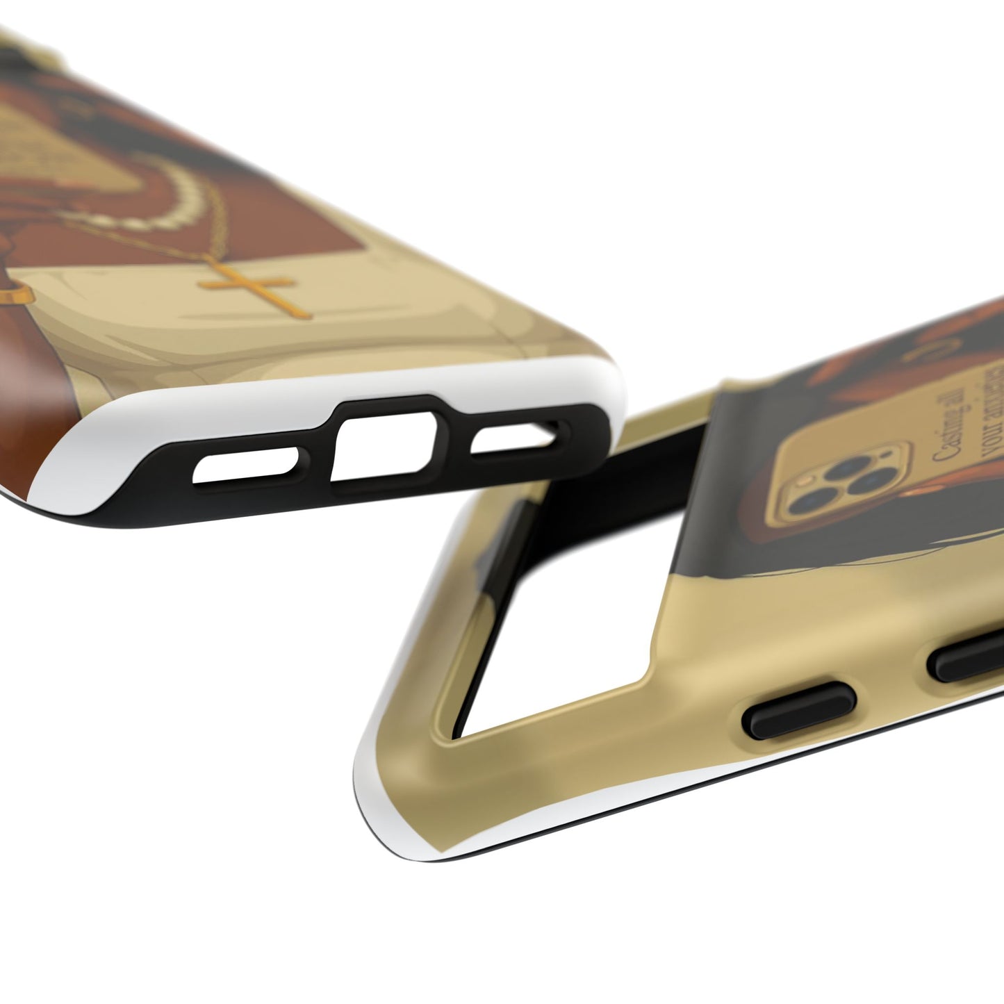 1 Peter 5:7 faith phone case cast your cares