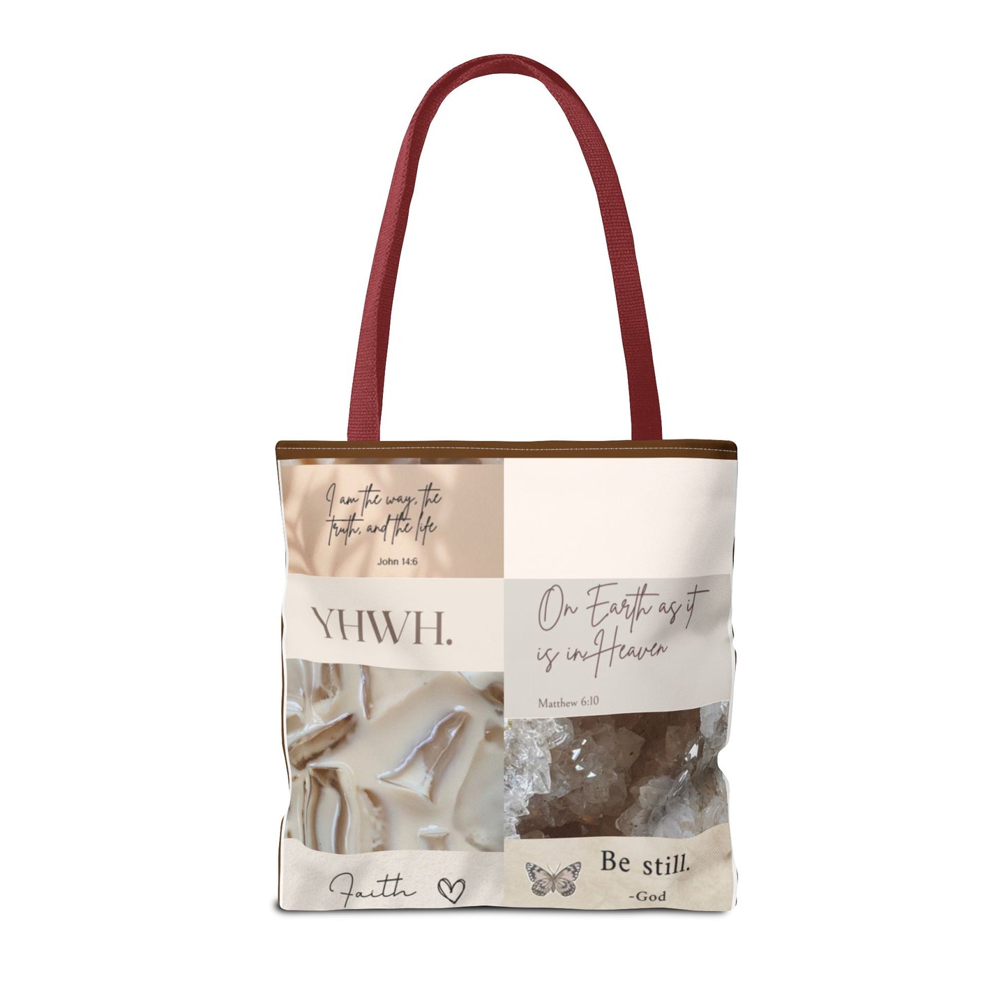 On earth as it is in heaven Tote Bag