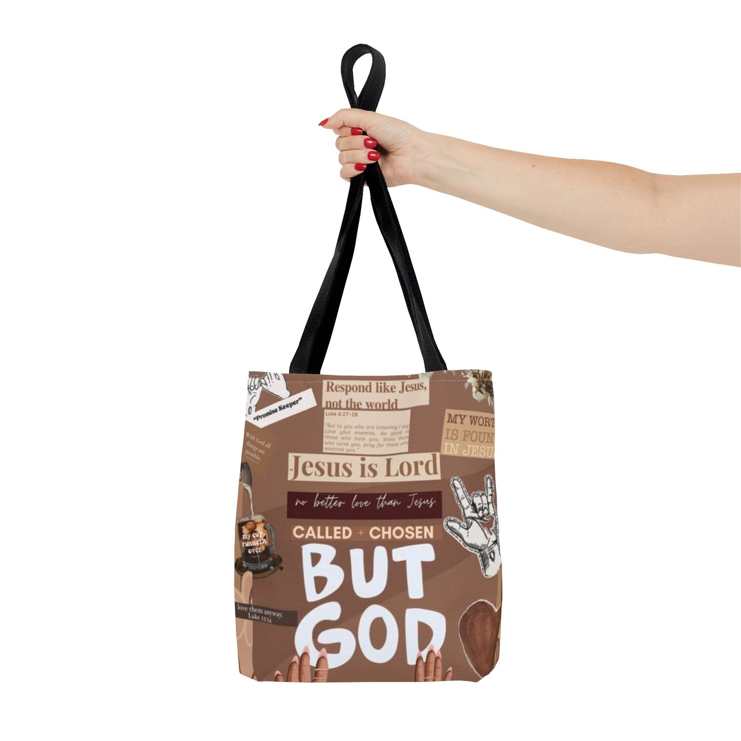 Inspirational Christian Tote Bag - 'Jesus is Lord' Design