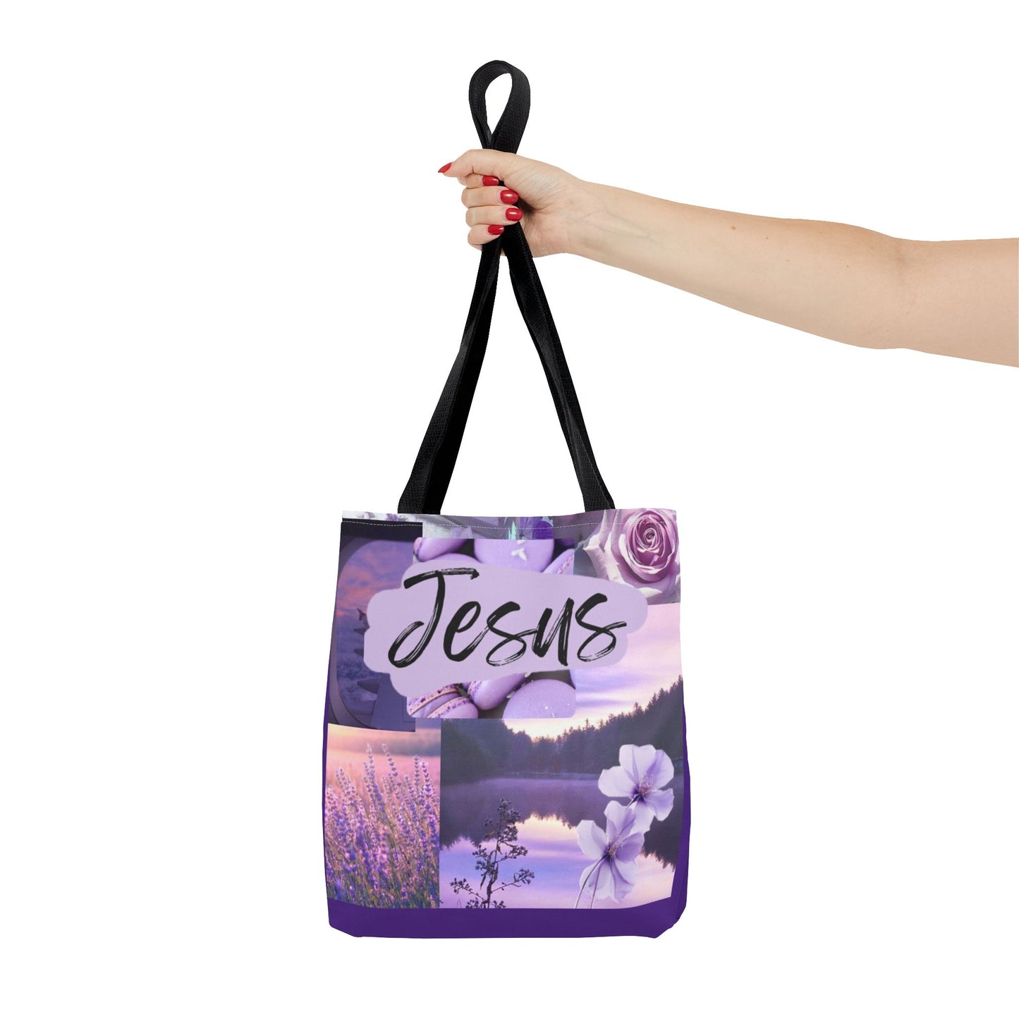 Jesus totes, calm, covered, and centered