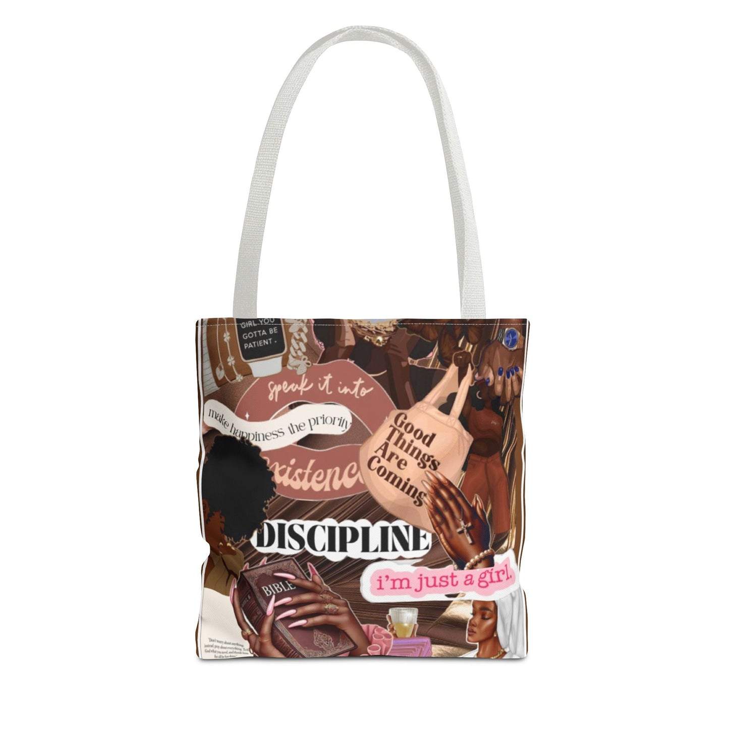 Empowerment Tote Bag - Discipline & Inspiration