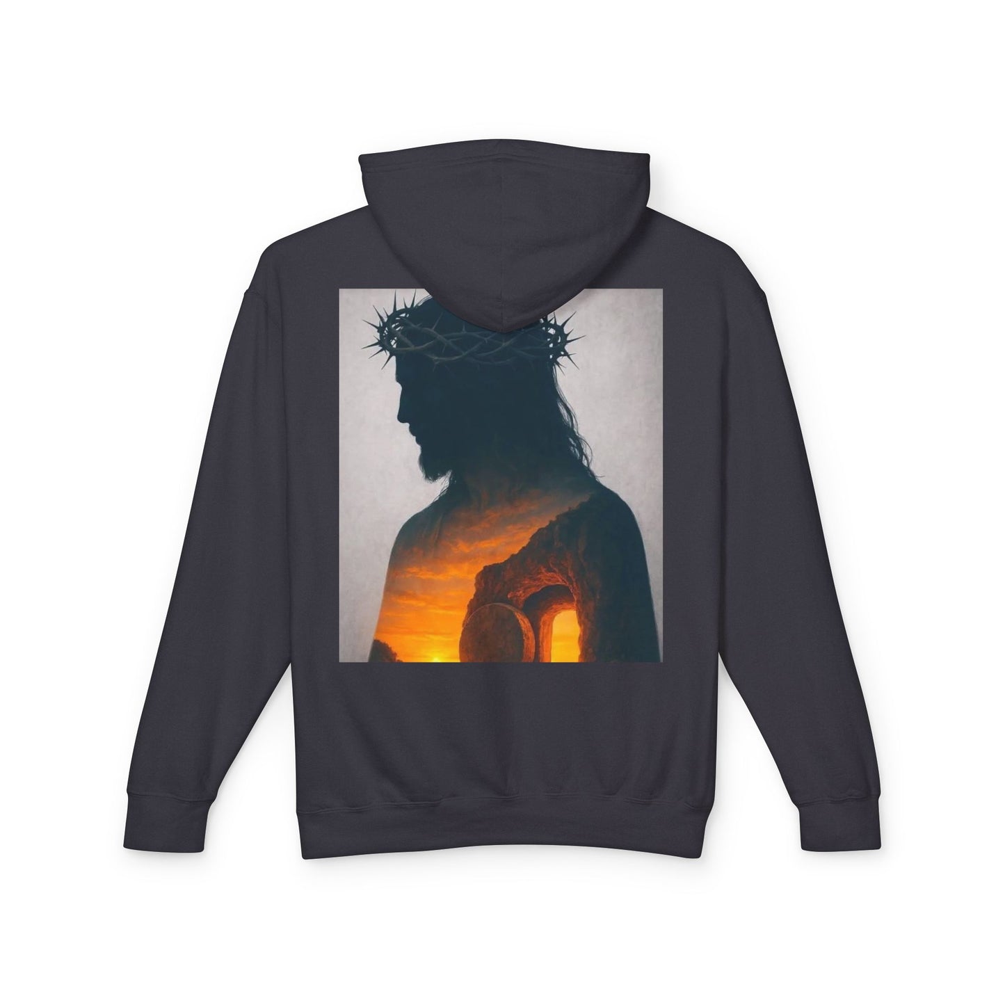 Jesus is king resurrection power hoodie