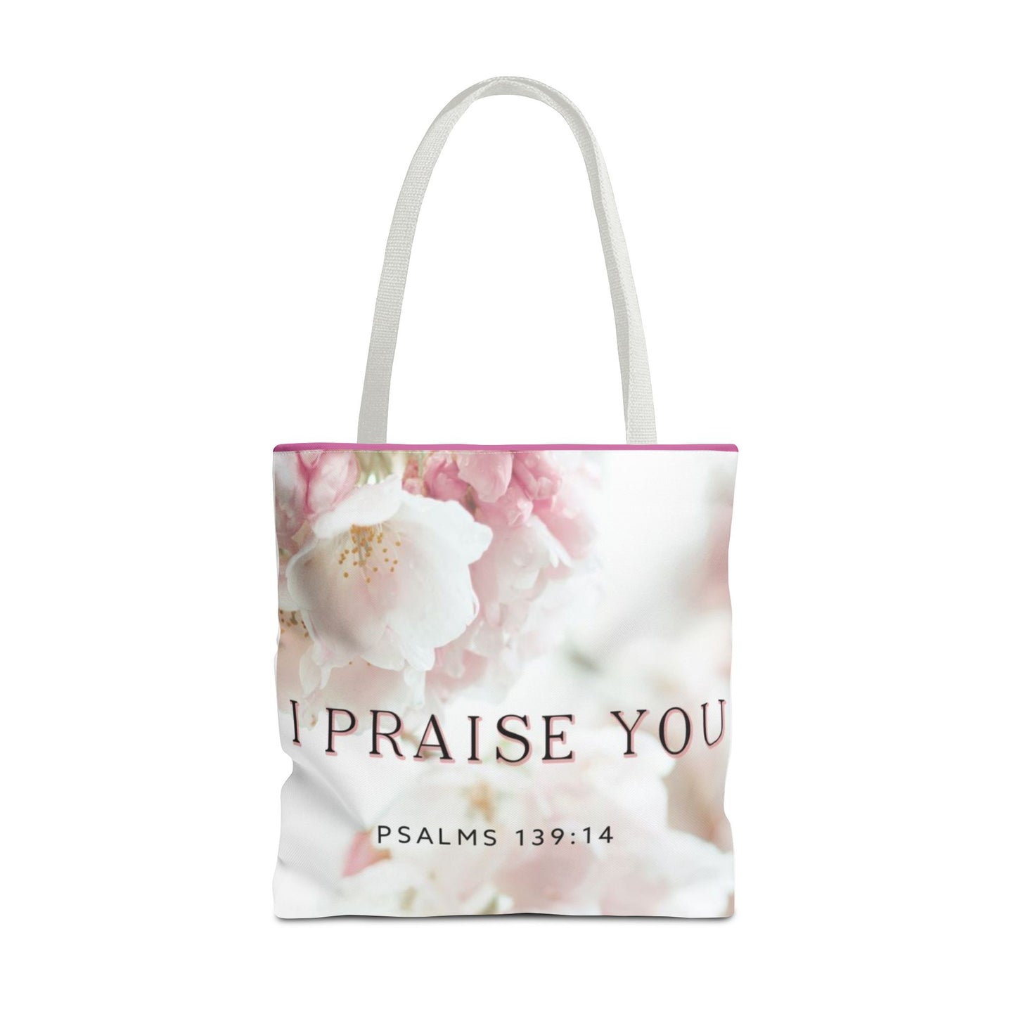 I praise you Tote Bag psalm 139:14