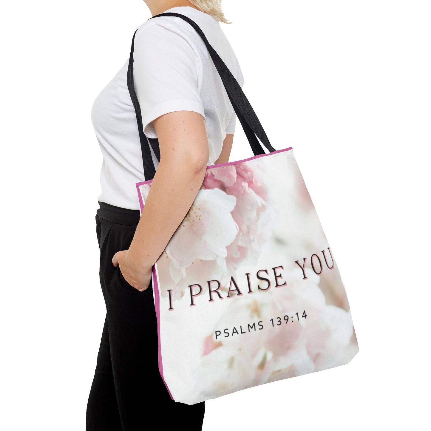 I praise you Tote Bag psalm 139:14