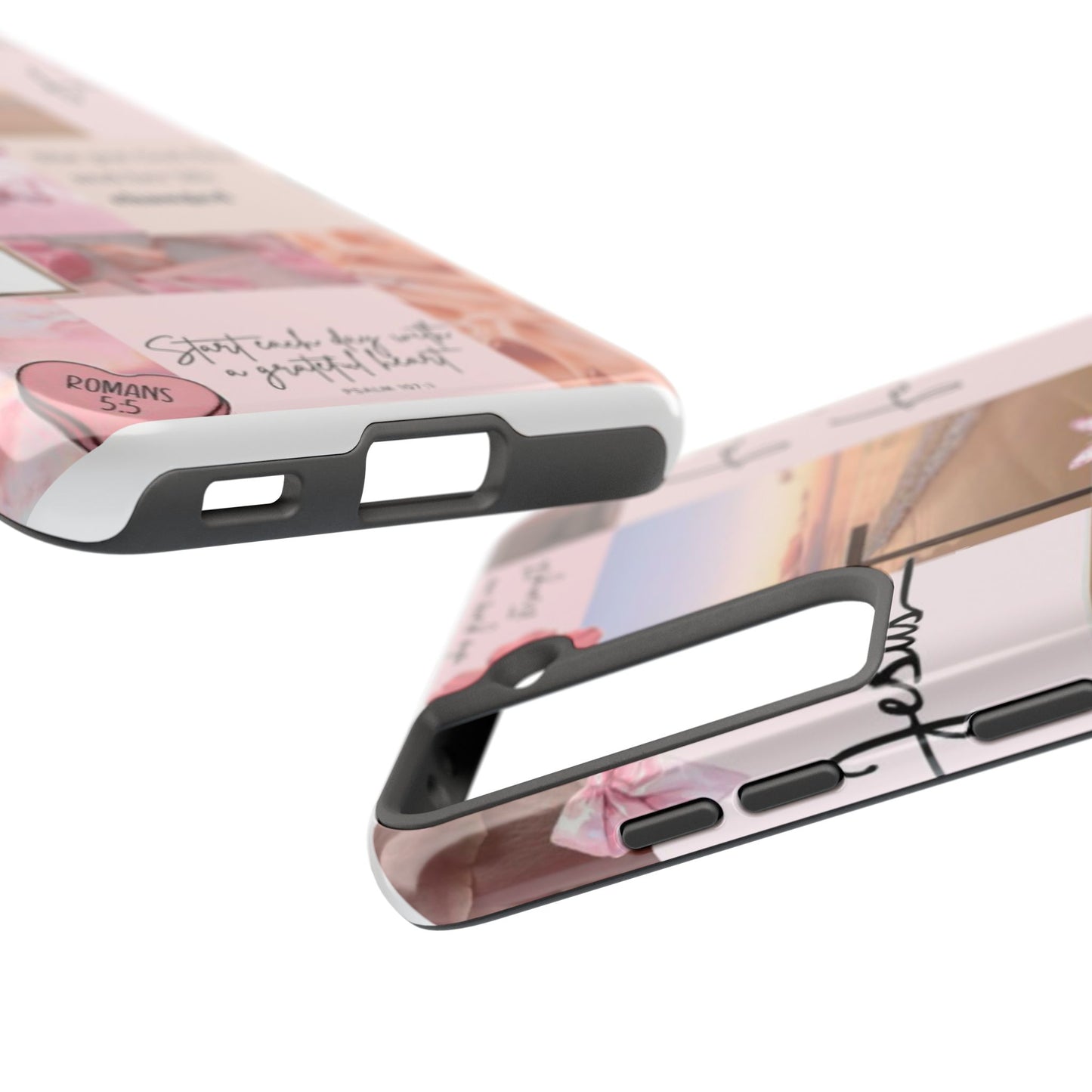 Put God first phone case, gentle strength, and soft surrender