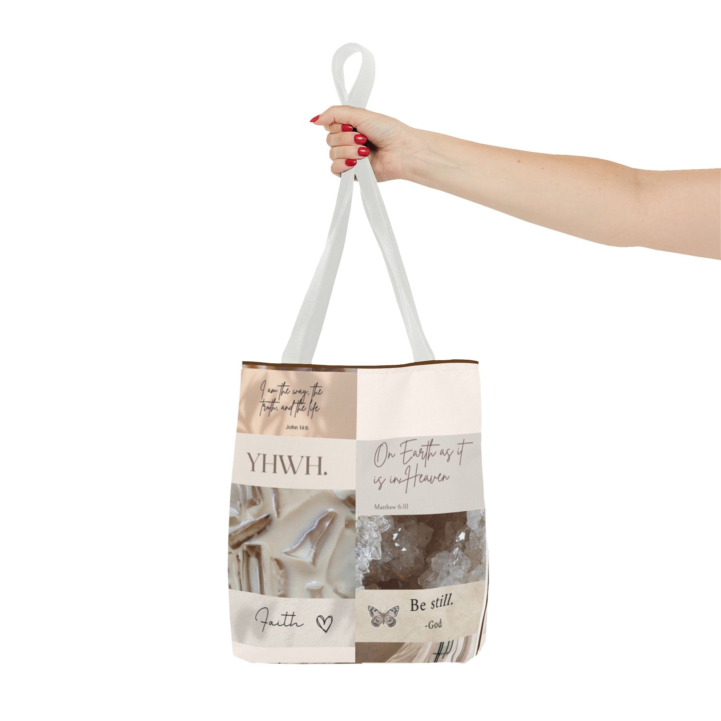 On earth as it is in heaven Tote Bag
