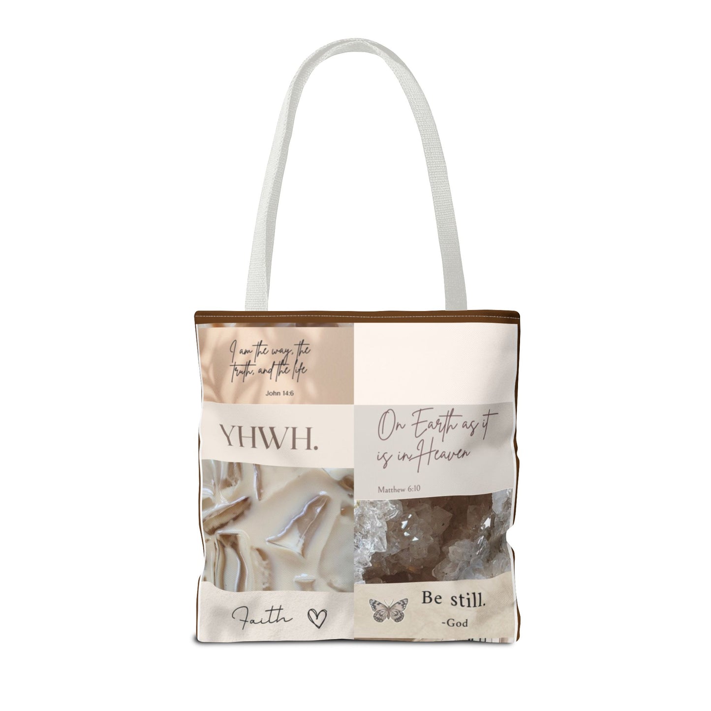 On earth as it is in heaven Tote Bag