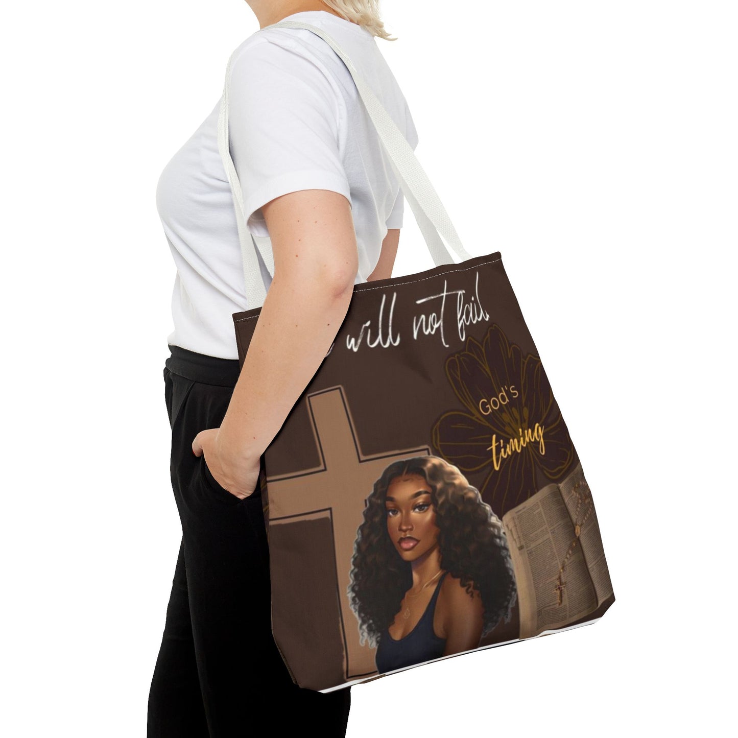 God is within her Tote Bag