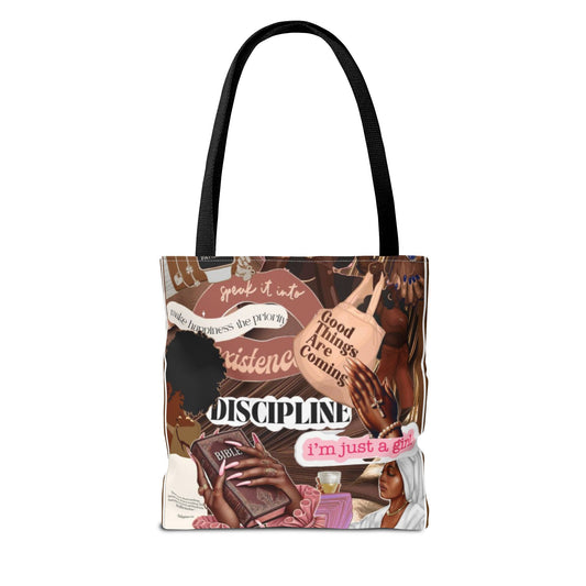 Empowerment Tote Bag - Discipline & Inspiration
