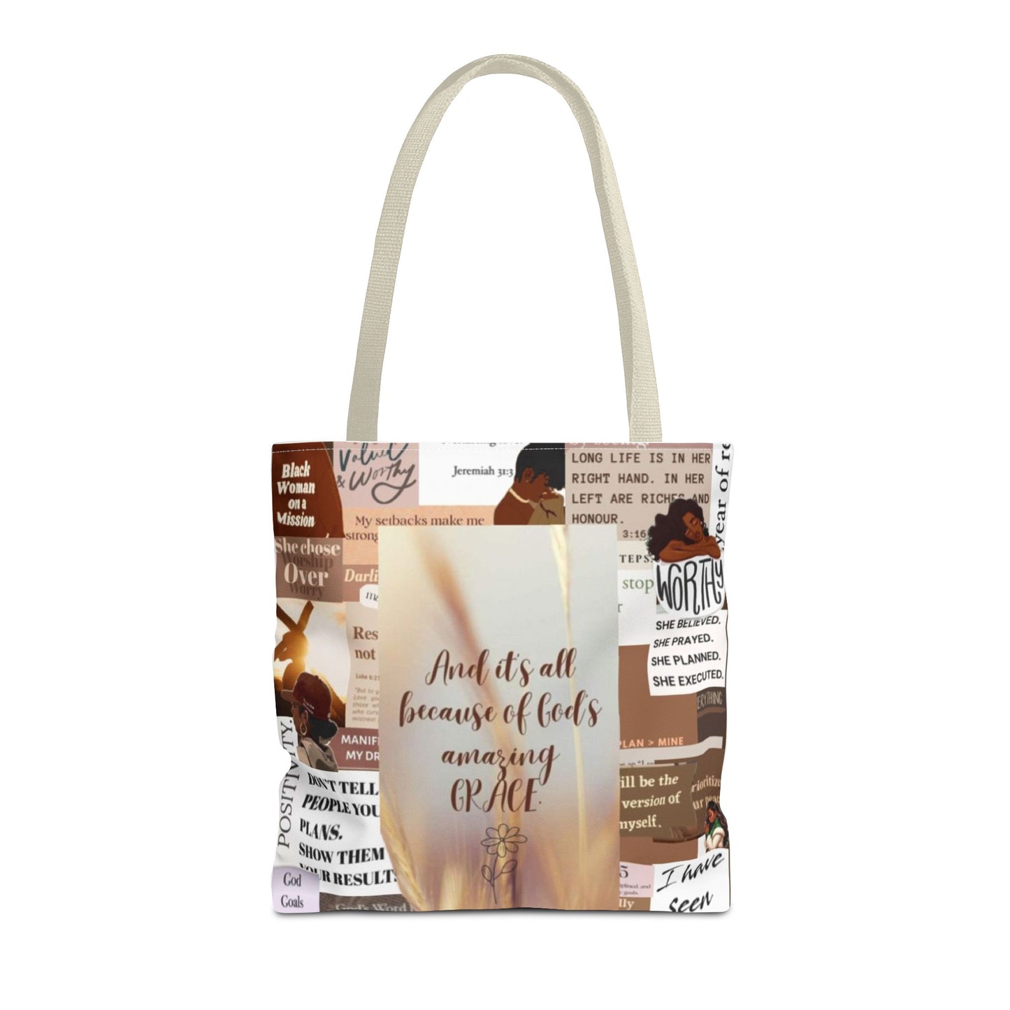 Gods amazing grace Tote Bag