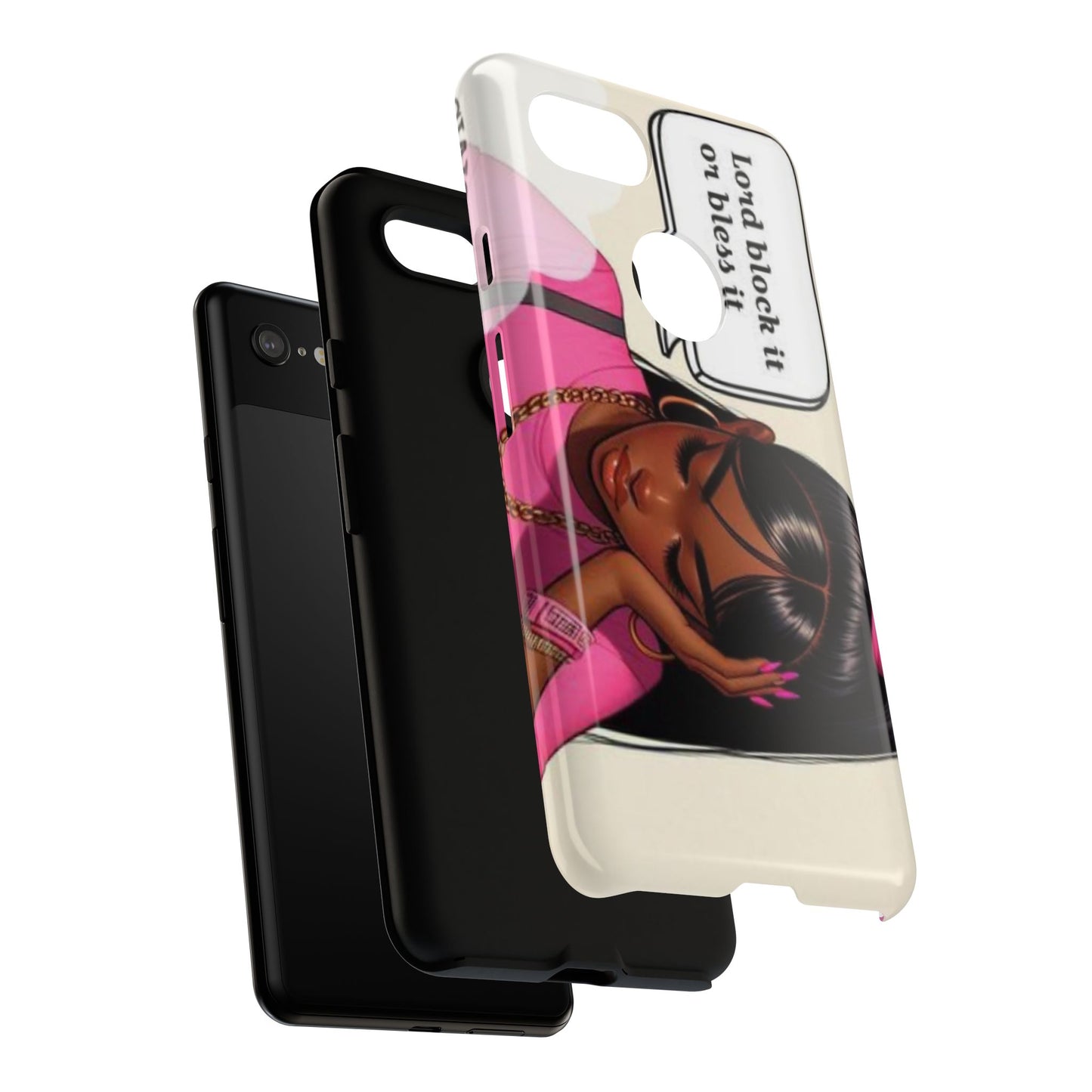 Lord block it or bless it phone Tough Cases