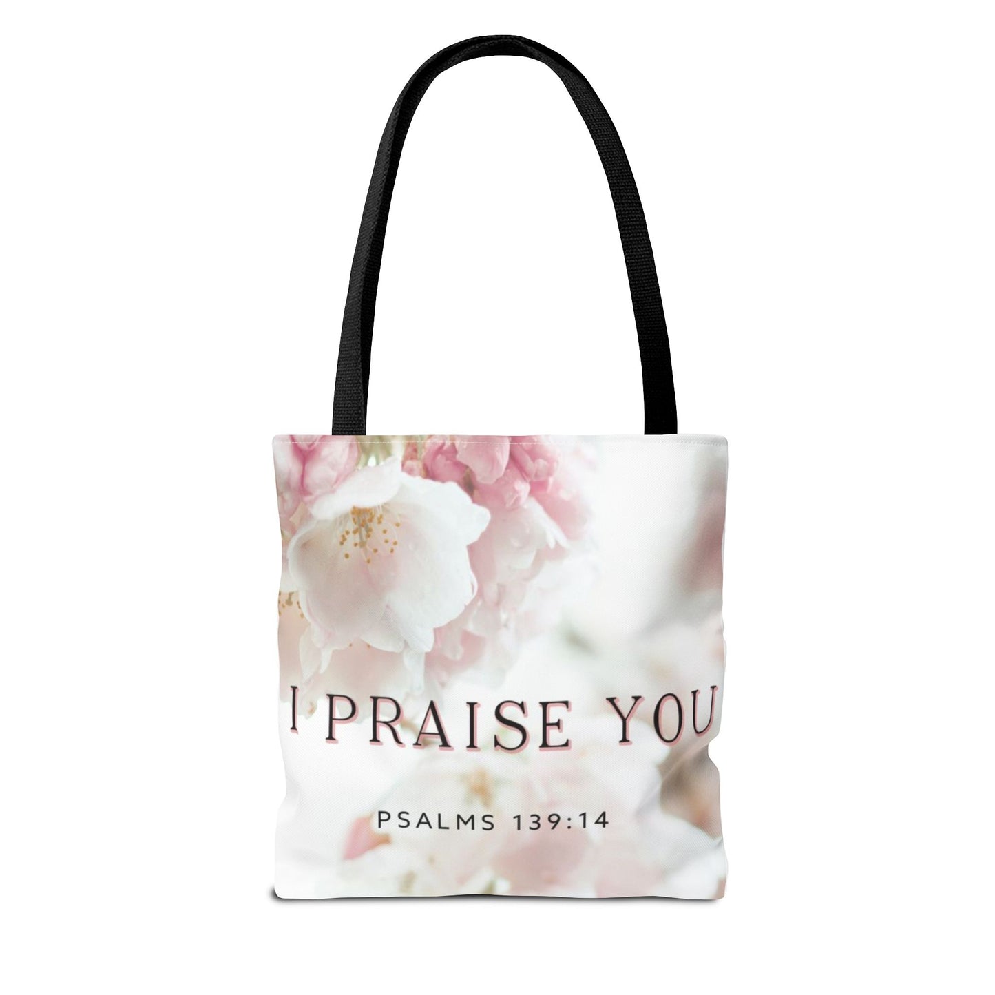 I praise you Tote Bag psalm 139:14