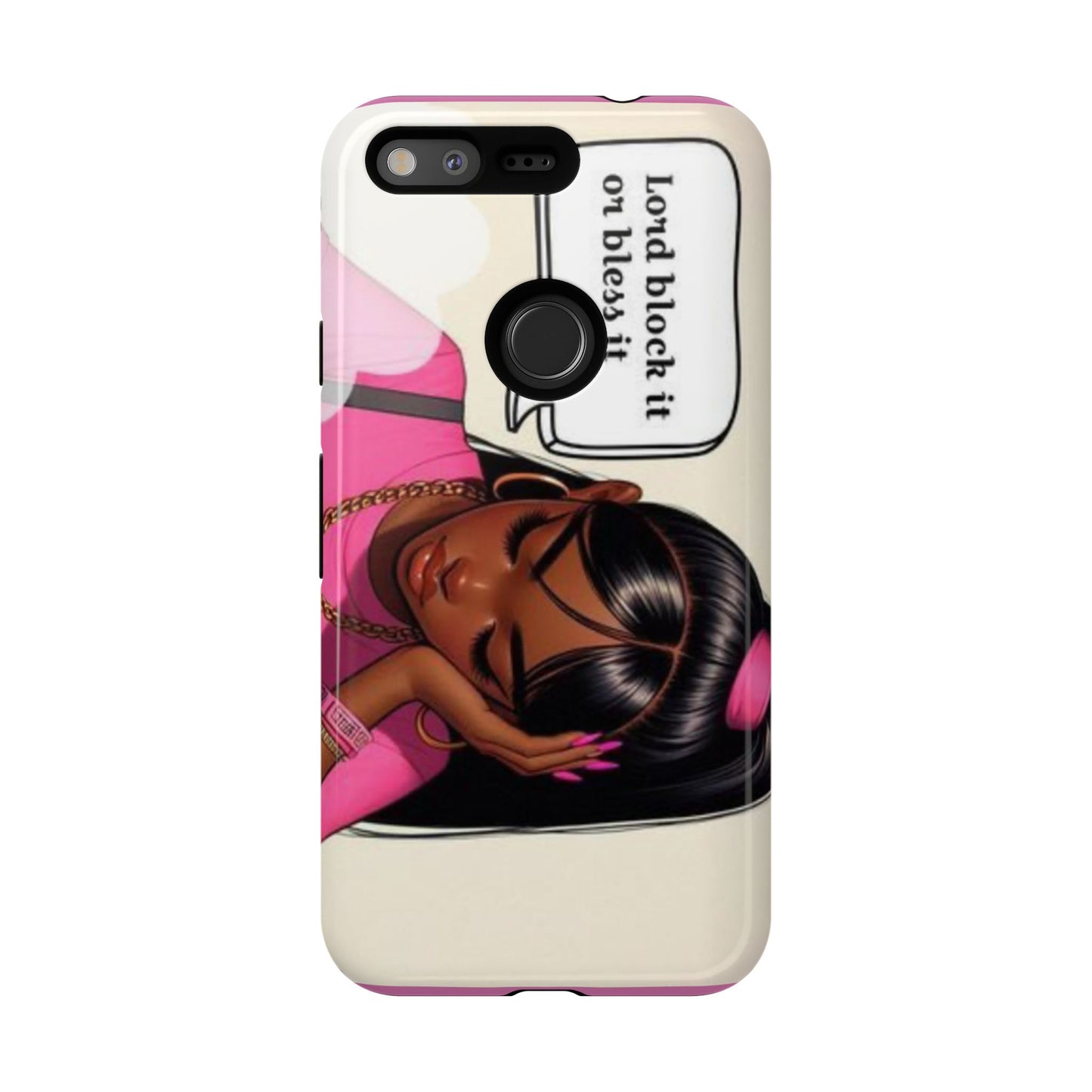 Lord block it or bless it phone Tough Cases
