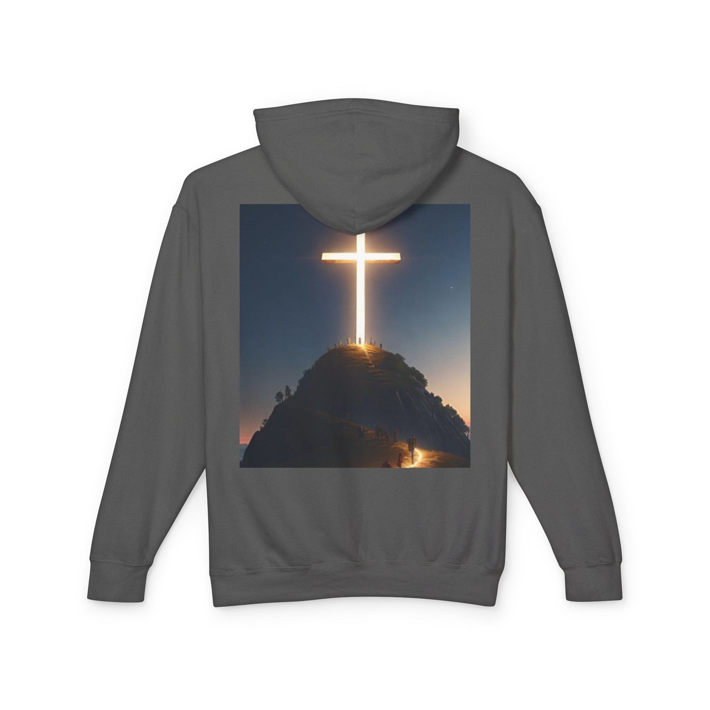 God first faith over fear hoodie unisex