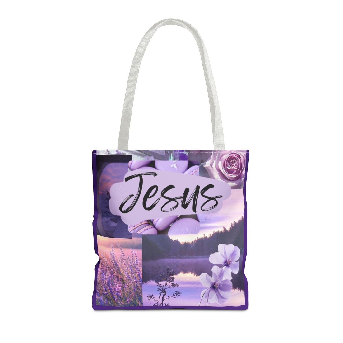 Jesus totes, calm, covered, and centered