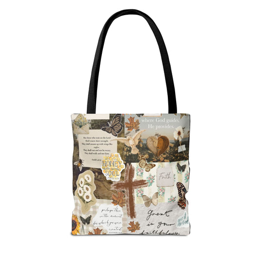 Inspirational Tote Bag for Faith and Hope