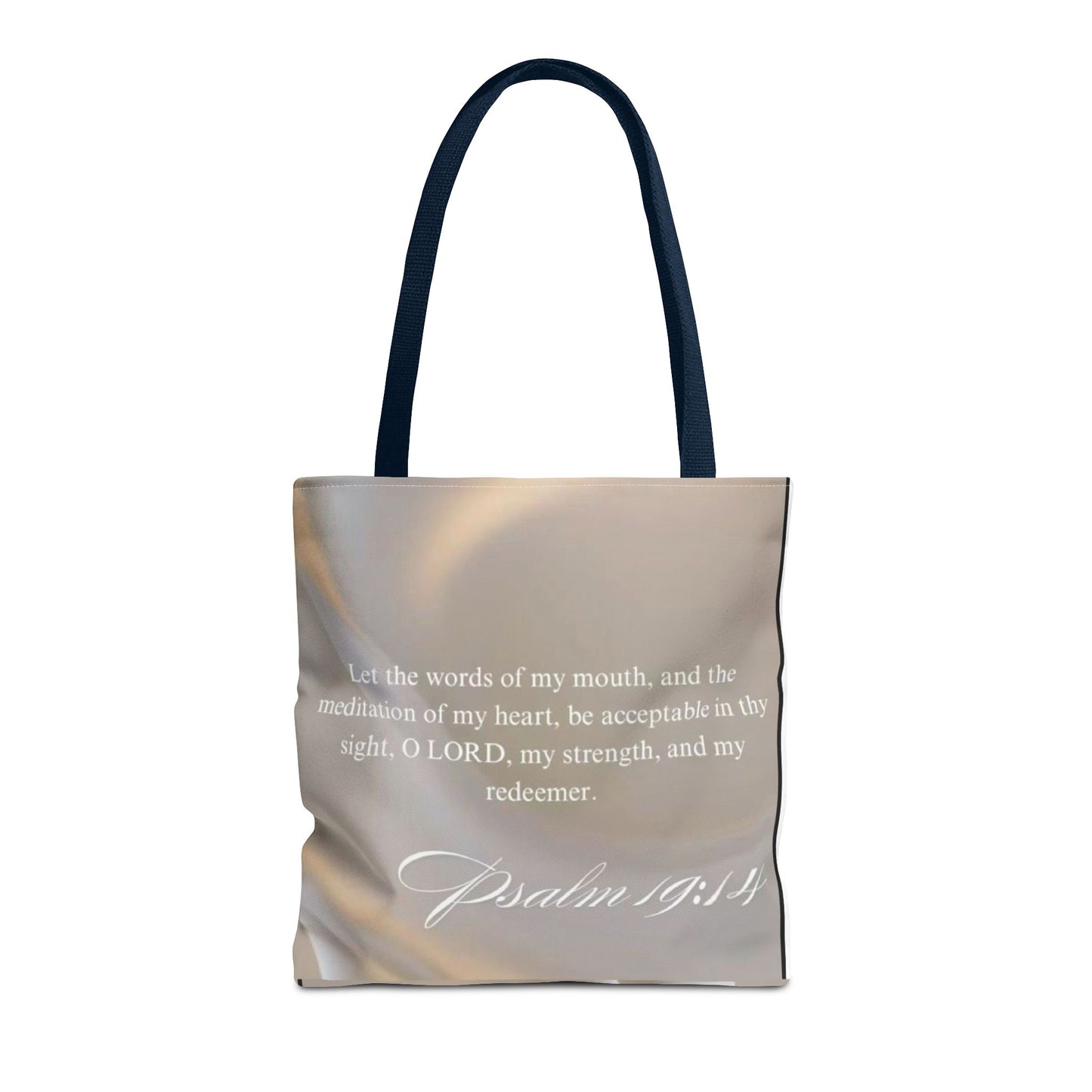 Meditation of my heart scripture Tote Bag psalm 19:14