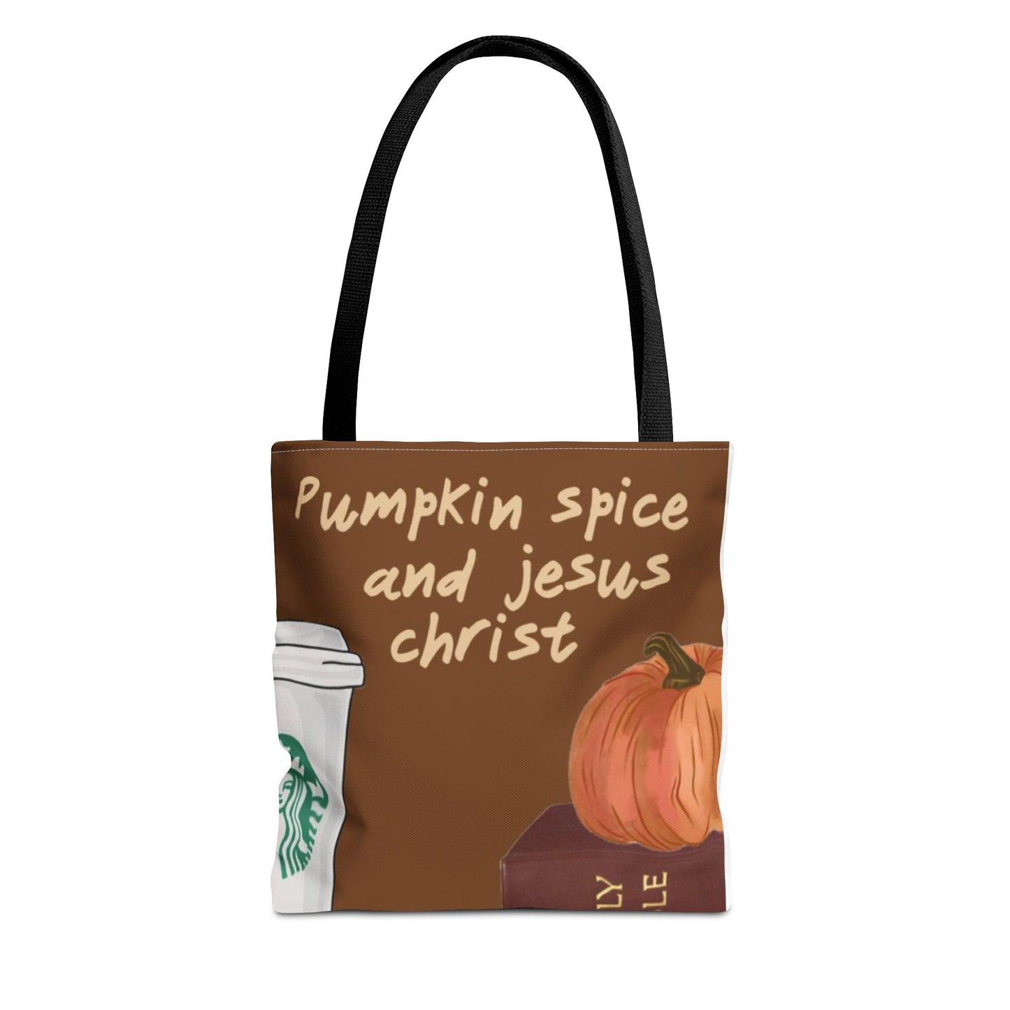 Pumpkin Spice Tote Bag - Cozy Fall Vibes
