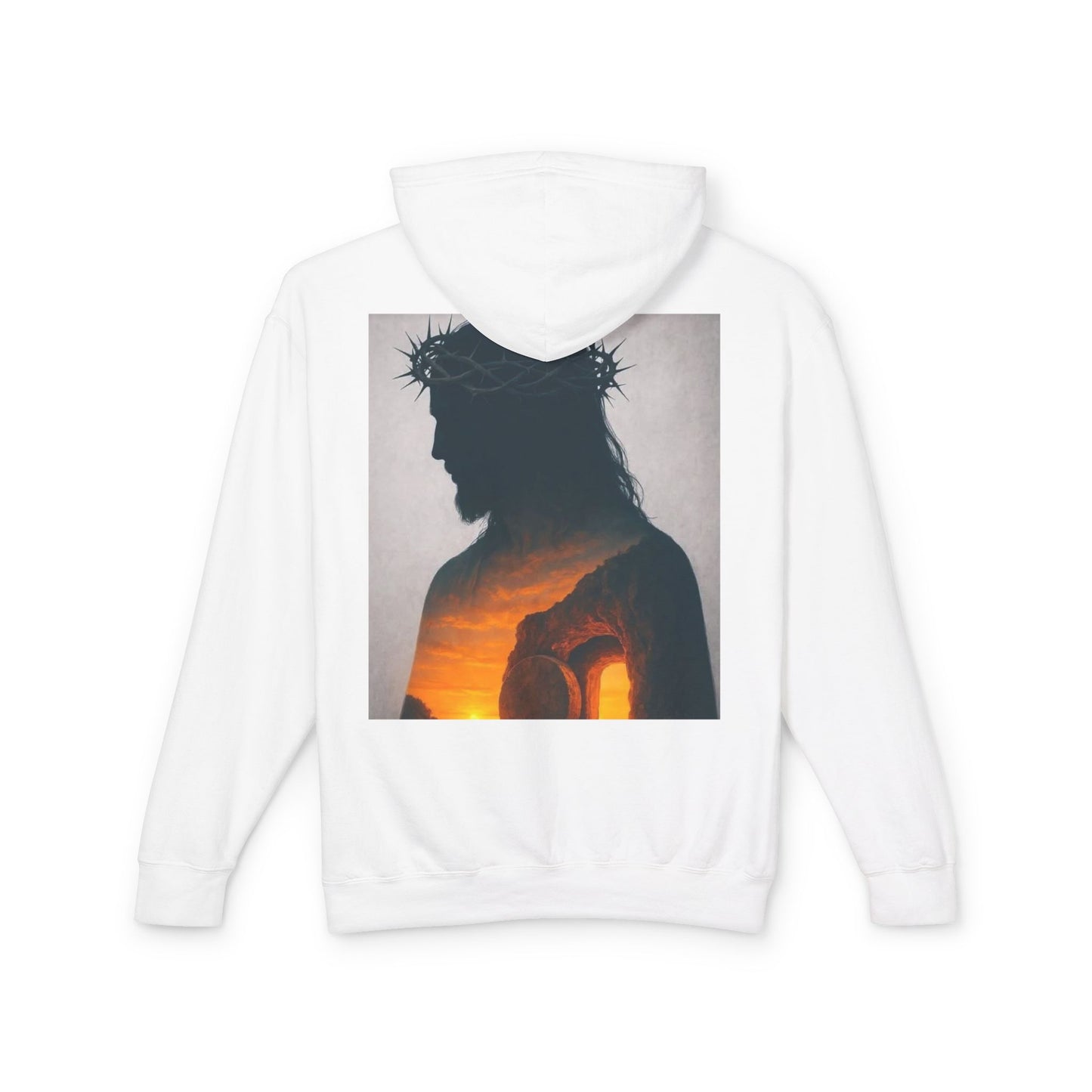 Jesus is king resurrection power hoodie