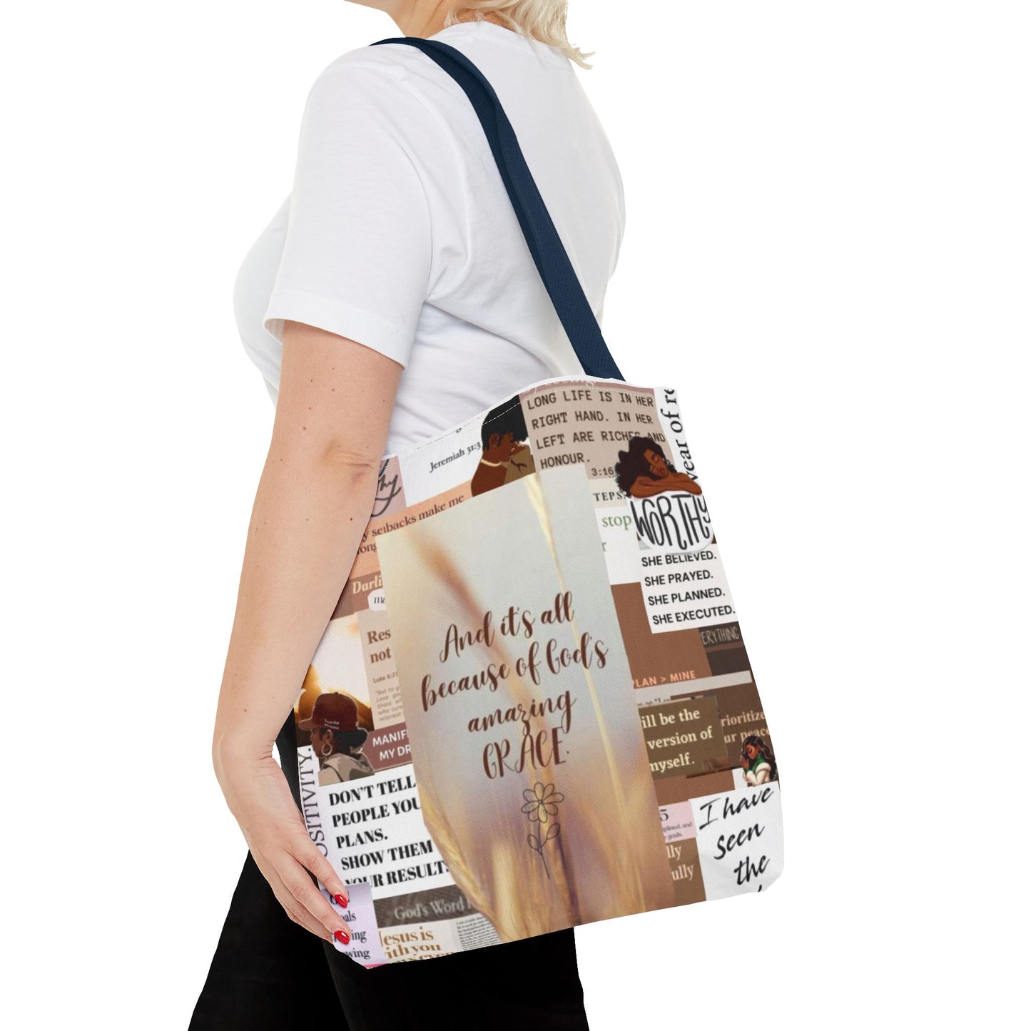 Gods amazing grace Tote Bag